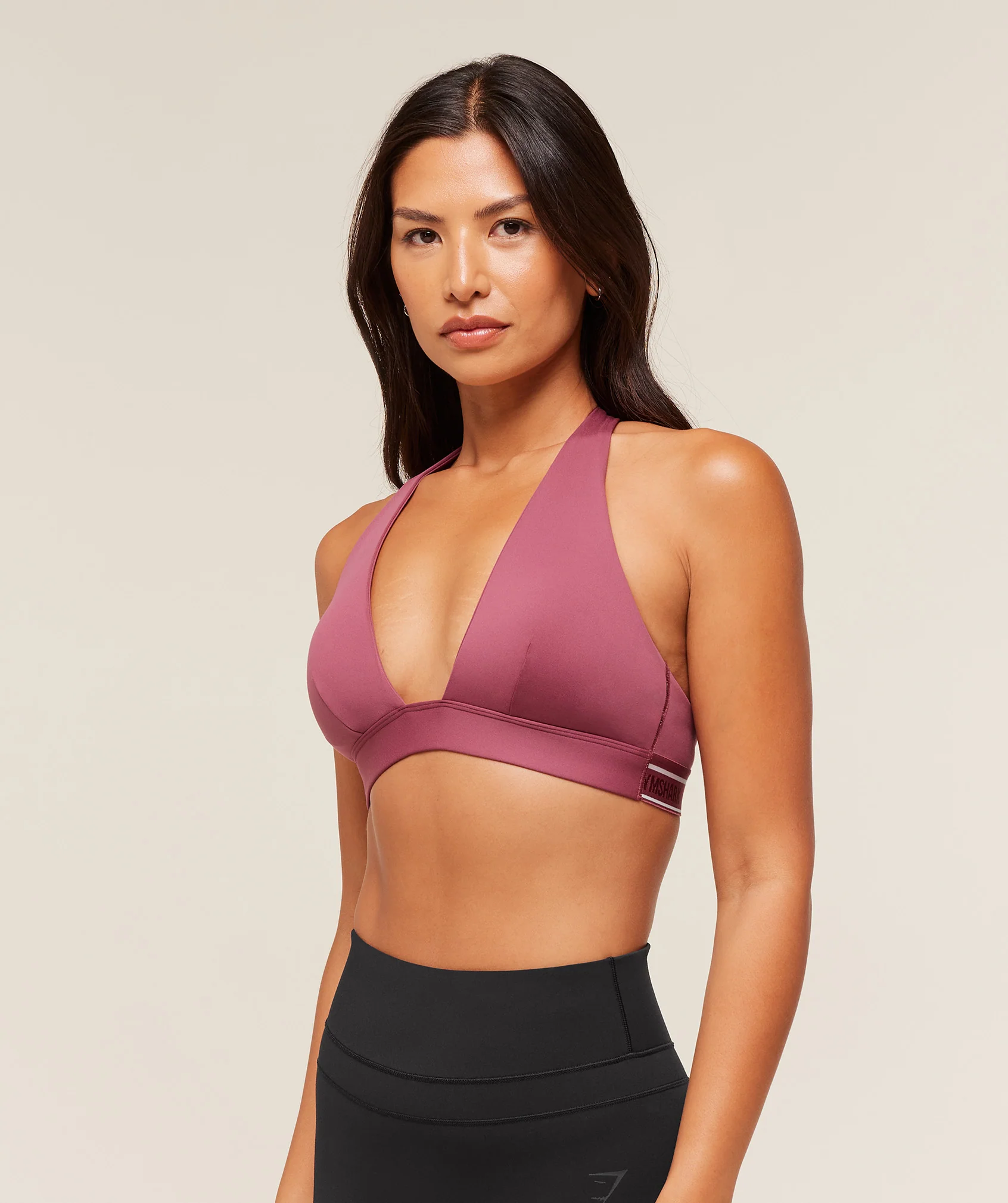 Gymshark Plunge Sports Bra - Reset Pink - Image 3