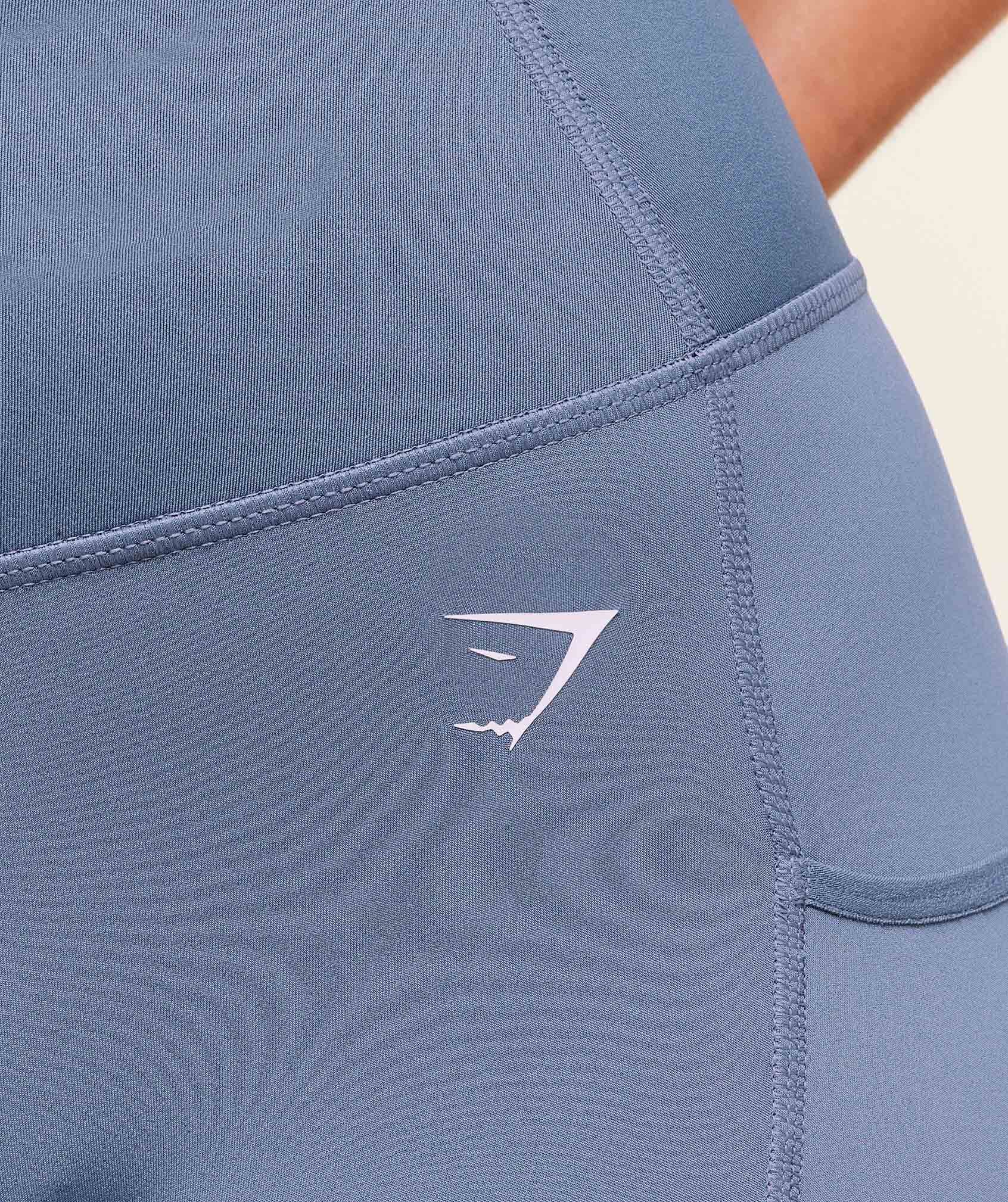 Gymshark Pocket Leggings - Worn Blue - Image 5
