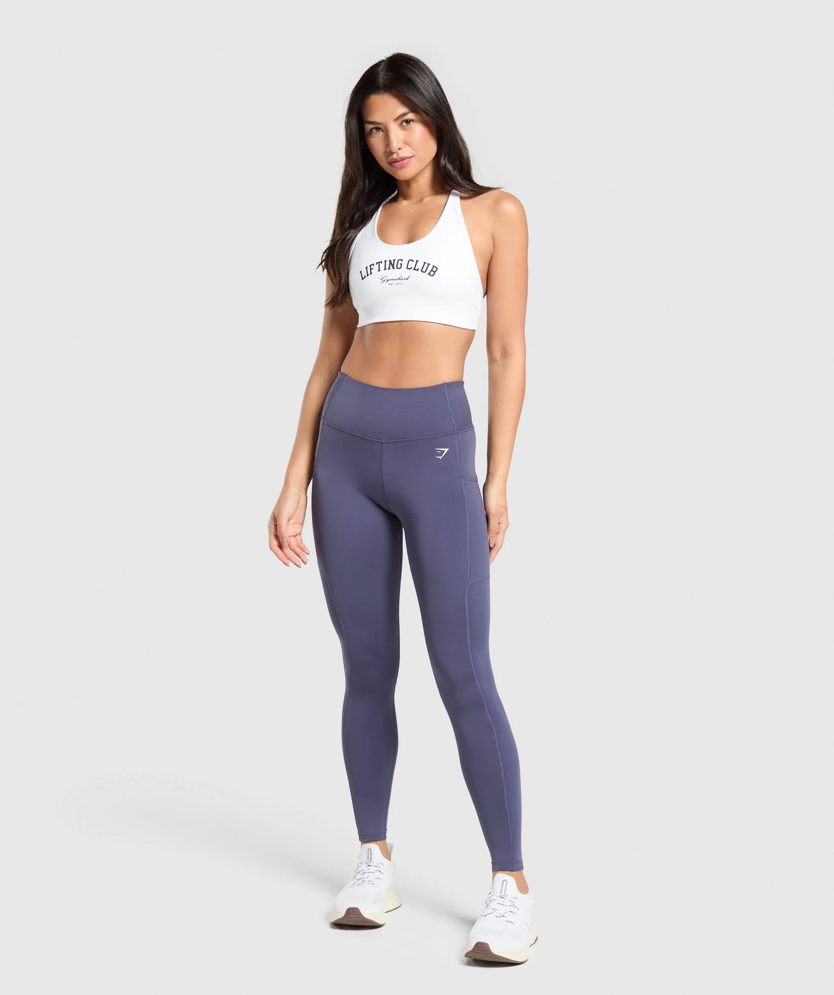 Gymshark Pocket Leggings - Weighted Purple - Image 4