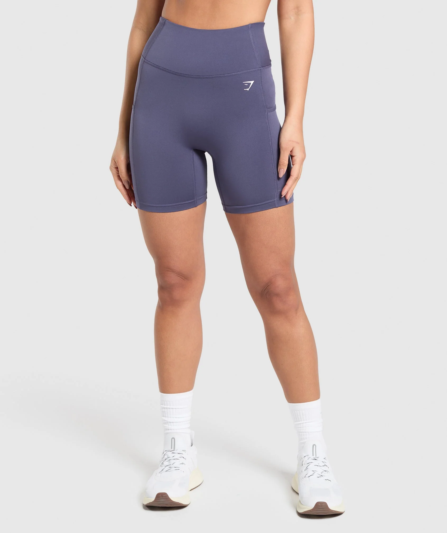 Gymshark Pocket Shorts - Weighted Purple - Image 2