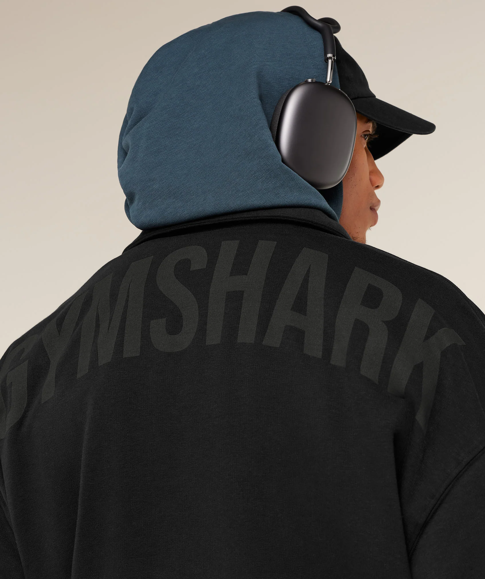 Gymshark Power Coach Jacket - GS Black/GS Asphalt Grey - Image 5