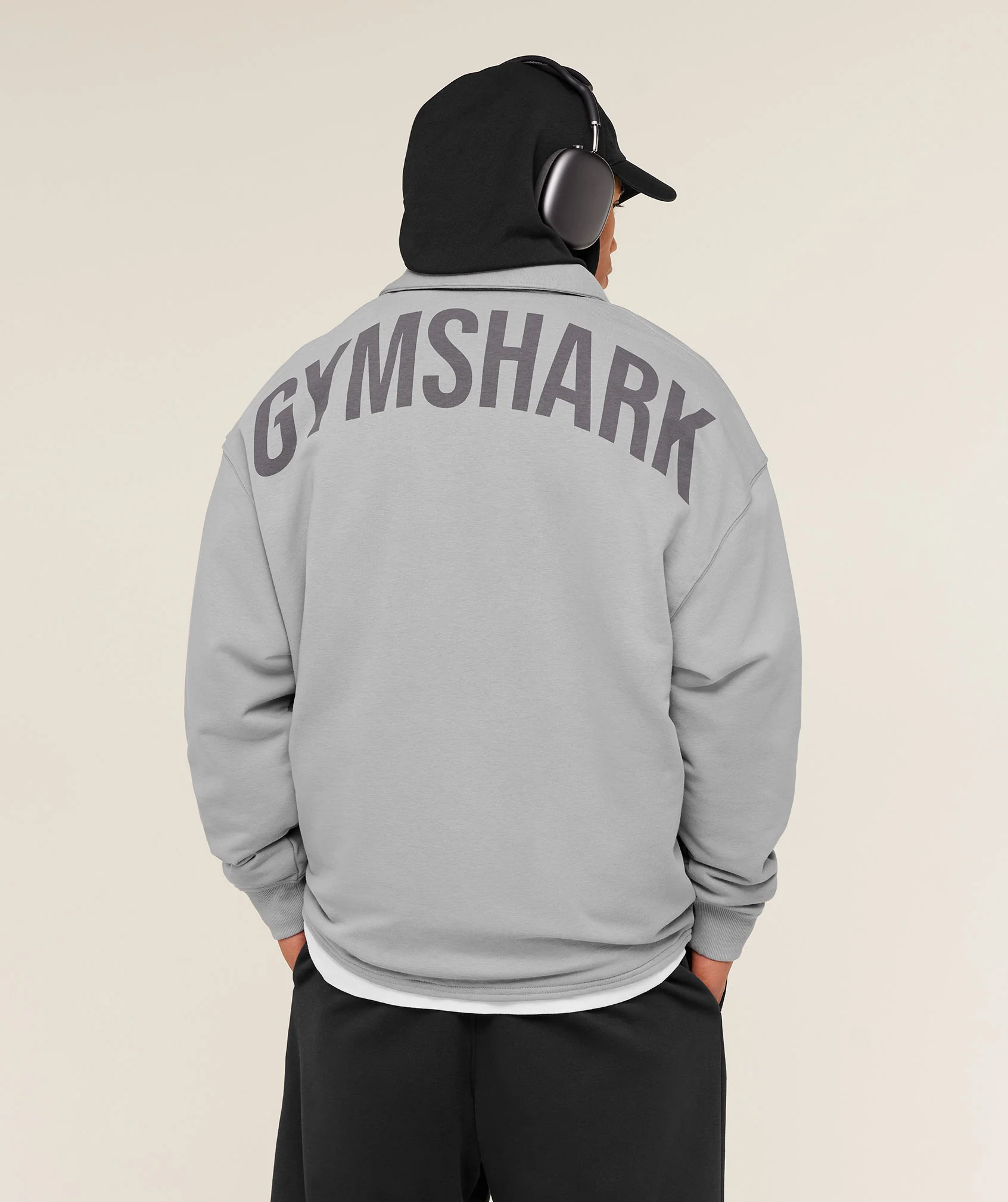 Gymshark Power Coach Jacket - Smokey Grey - Image 2