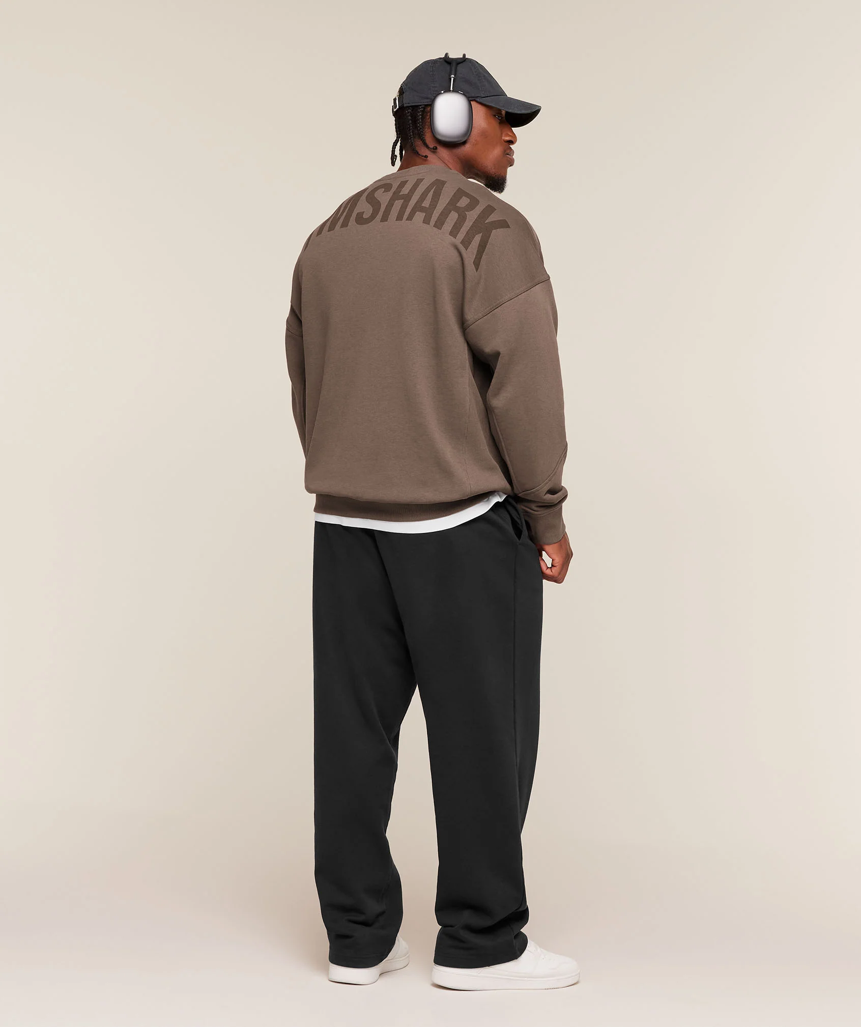 Gymshark Power Crew - Soft Brown - Image 4