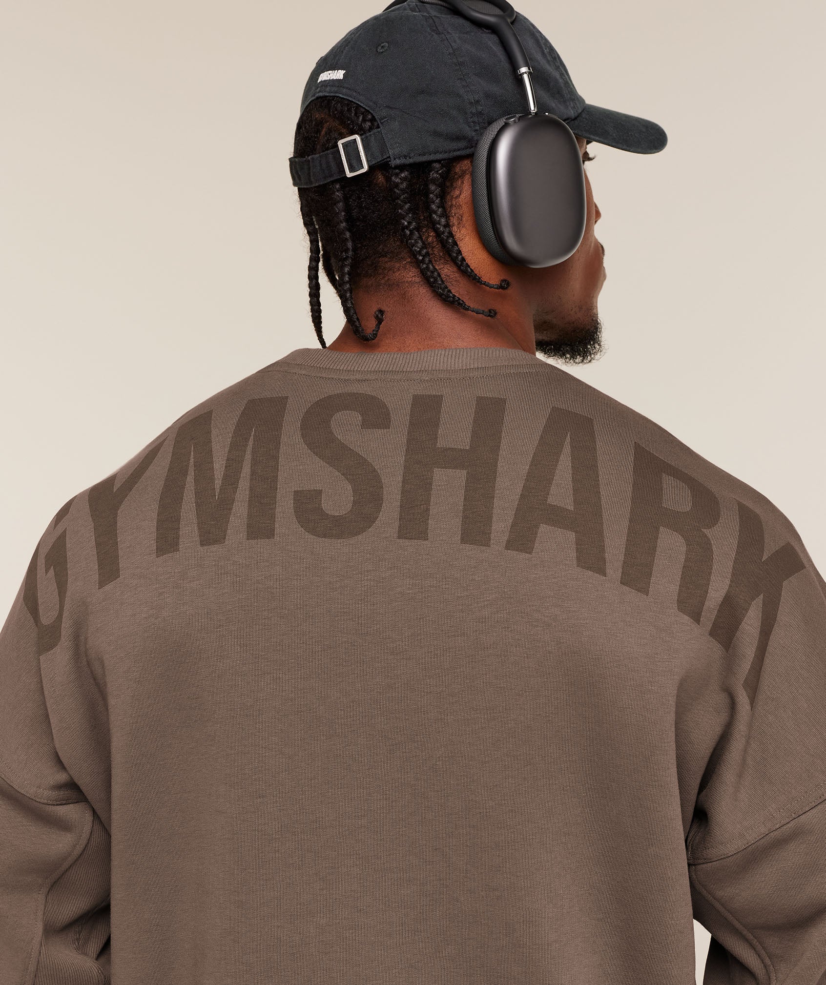 Gymshark Power Crew - Soft Brown - Image 5