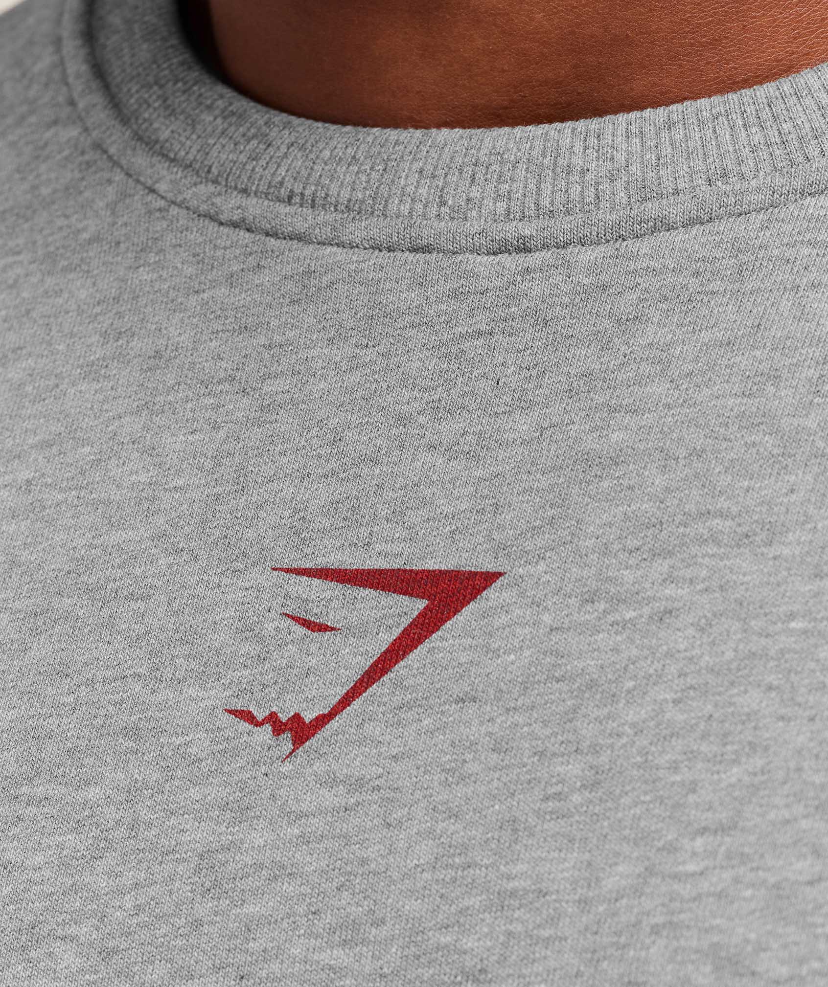 Gymshark Power Crew - Charcoal Core Marl - Image 6
