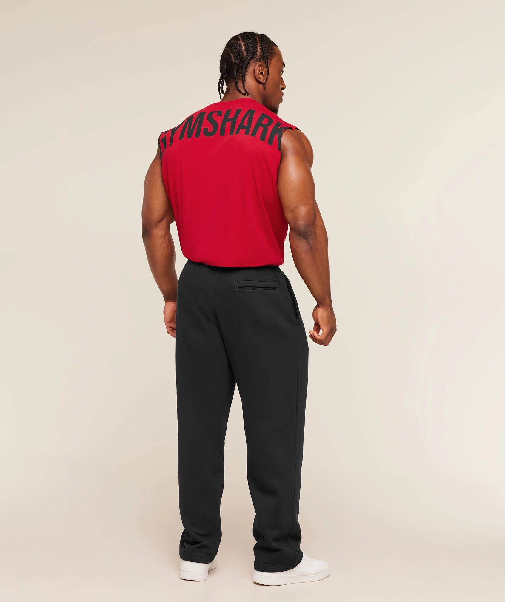 Gymshark Power Cut Off Tank - Conditioning Red - Image 4