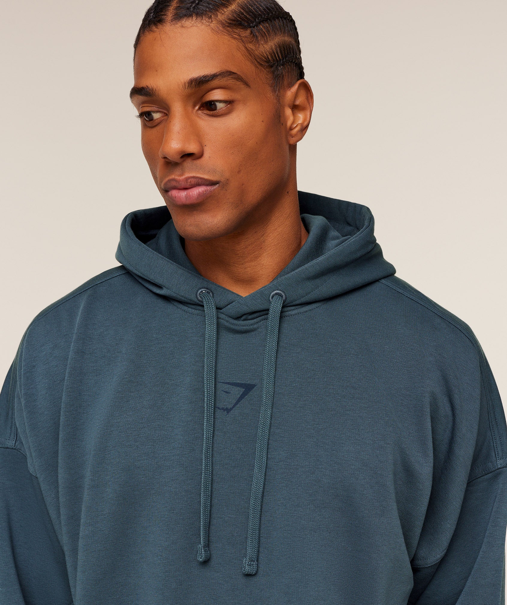Gymshark Power Oversized Hoodie - GS Stealth Blue - Image 4
