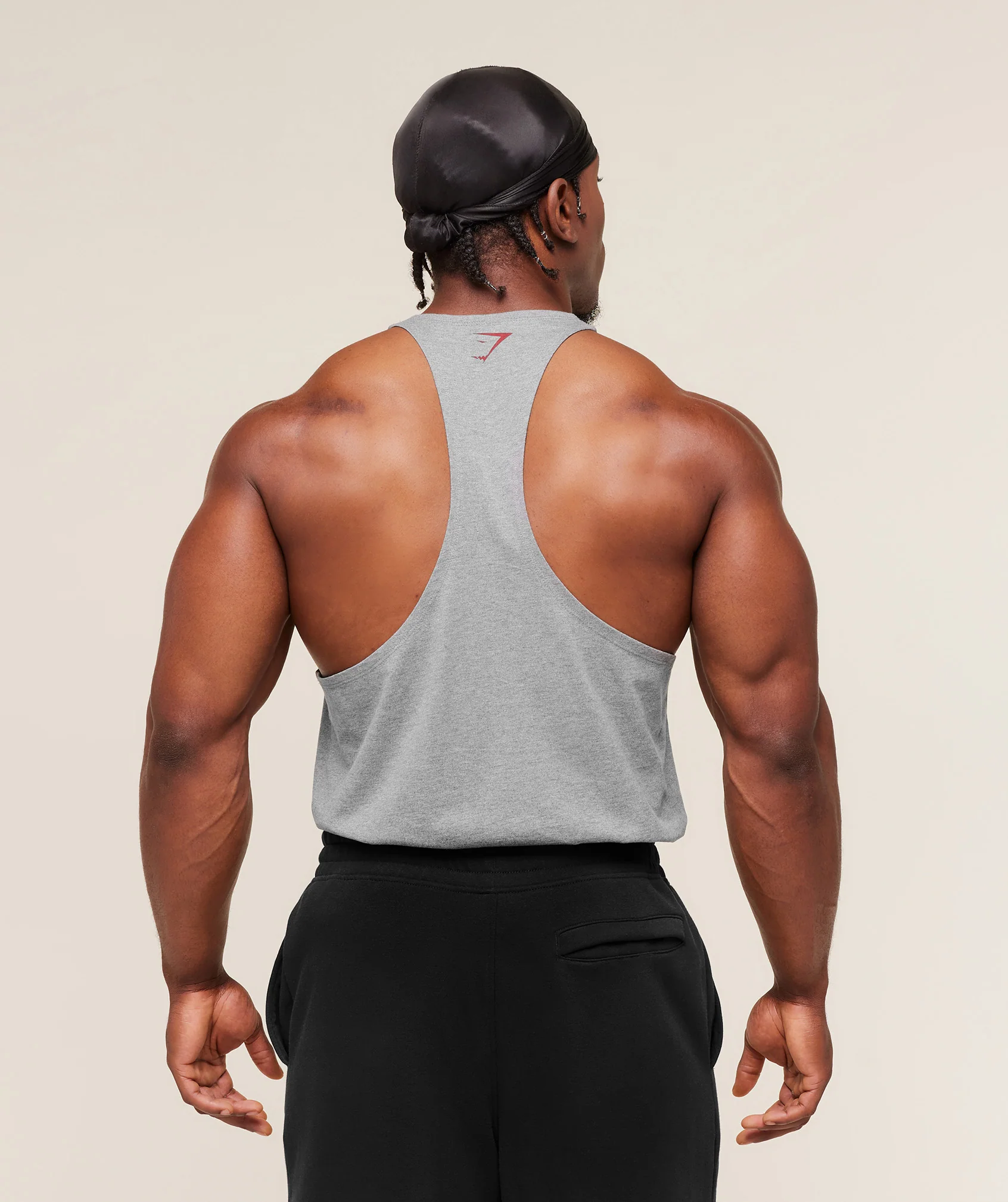 Gymshark Power Stringer - Charcoal Core Marl - Image 4