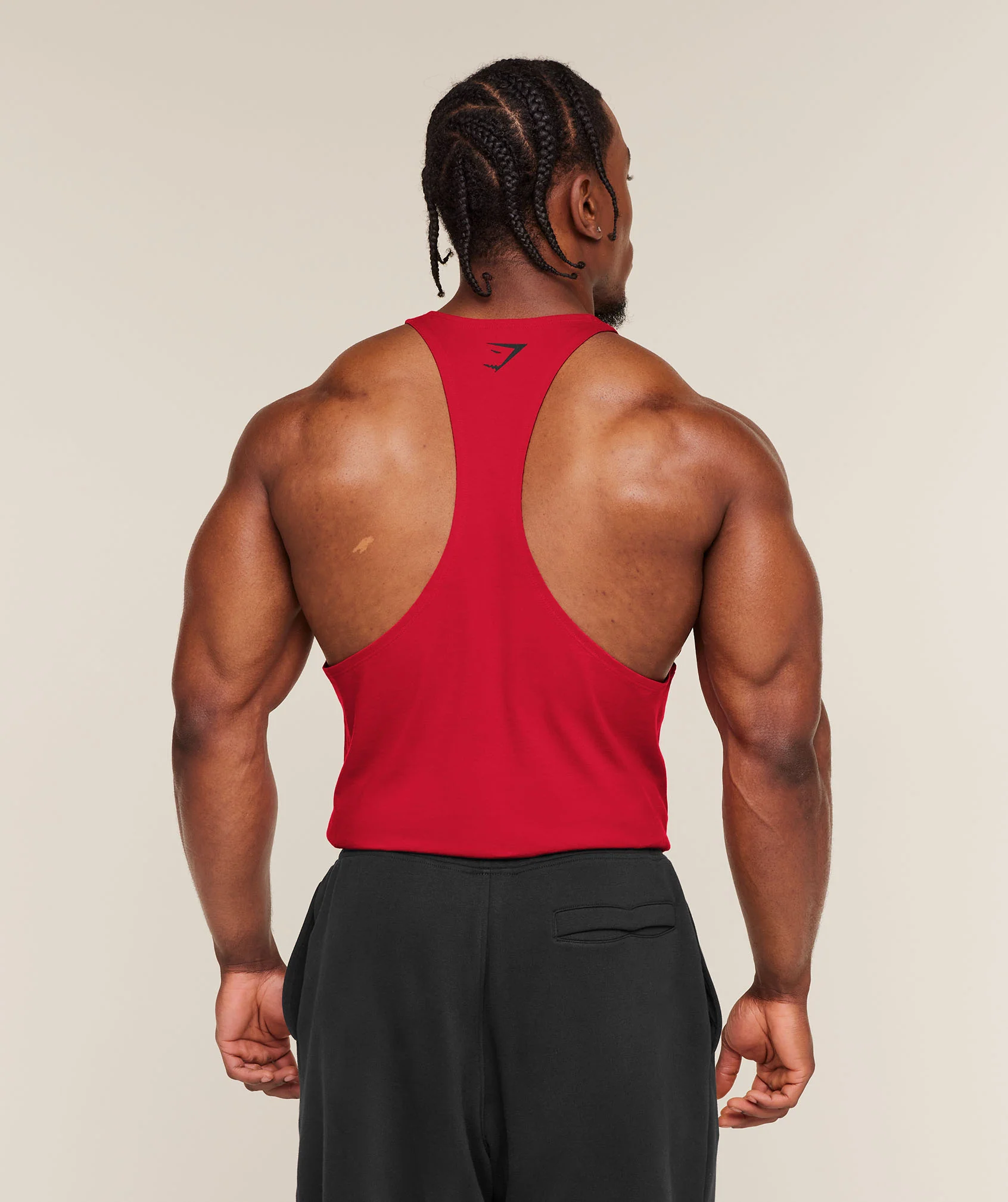 Gymshark Power Stringer - Conditioning Red - Image 2