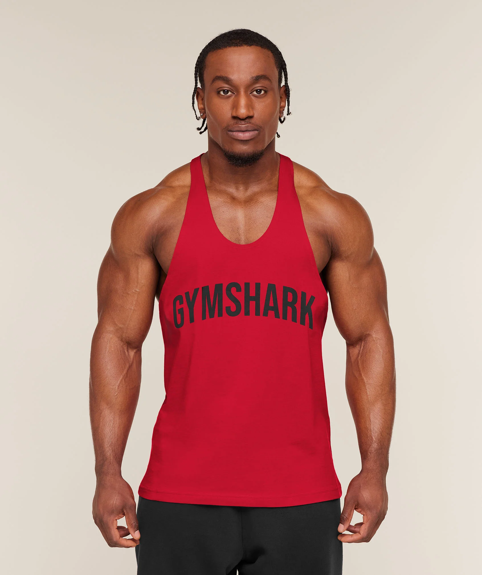 Gymshark Power Stringer - Conditioning Red - Image 5