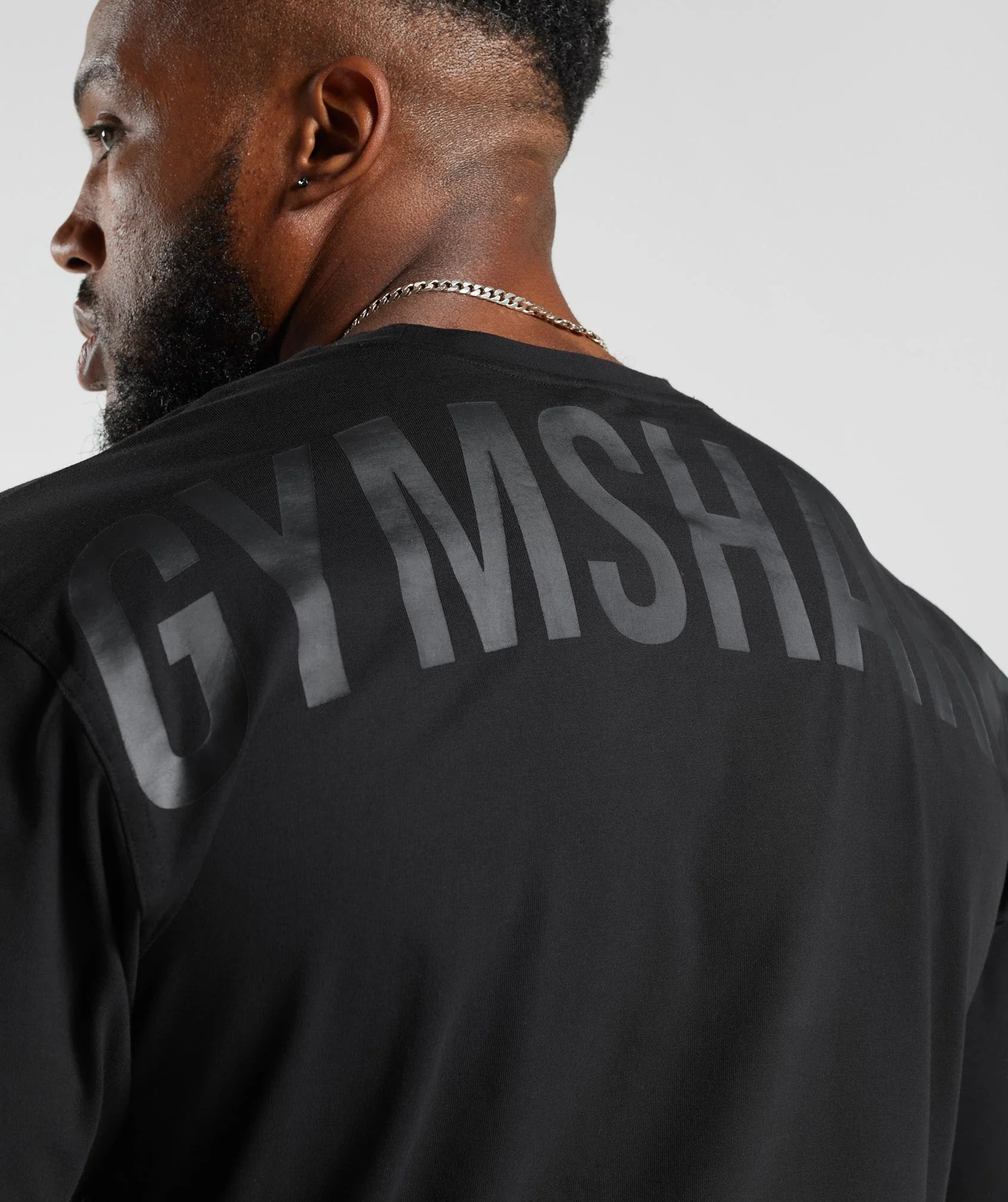 Gymshark Power T-Shirt - Black - Image 6