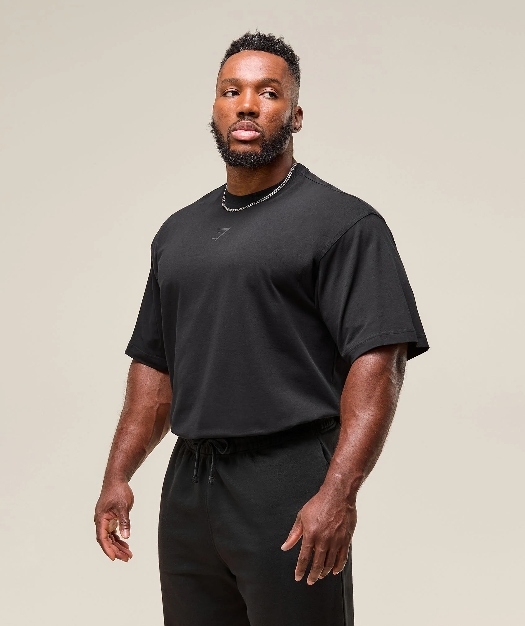Gymshark Power T-Shirt - Black - Image 4