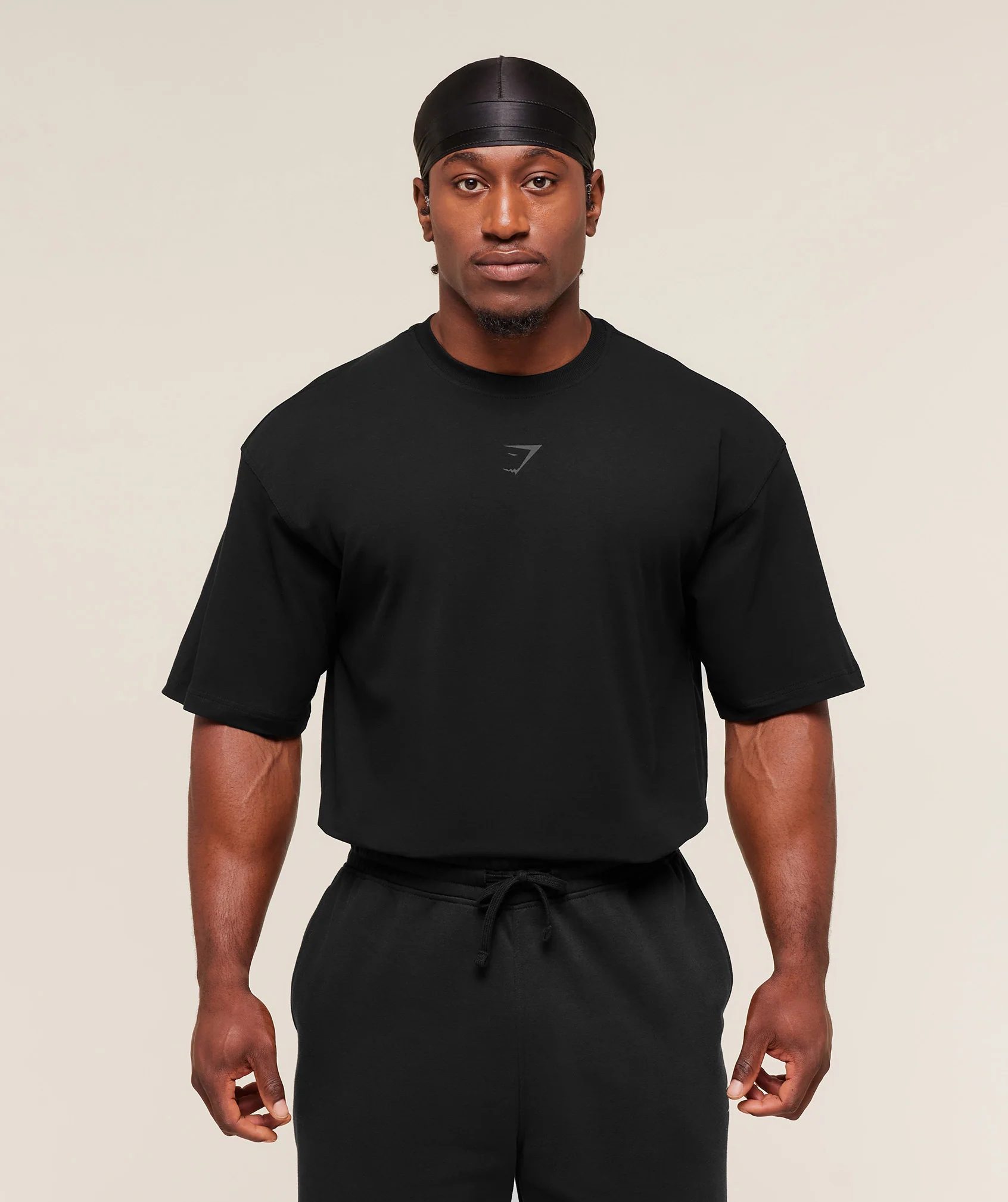 Gymshark Power T-Shirt - Black/Asphalt Grey - Image 2