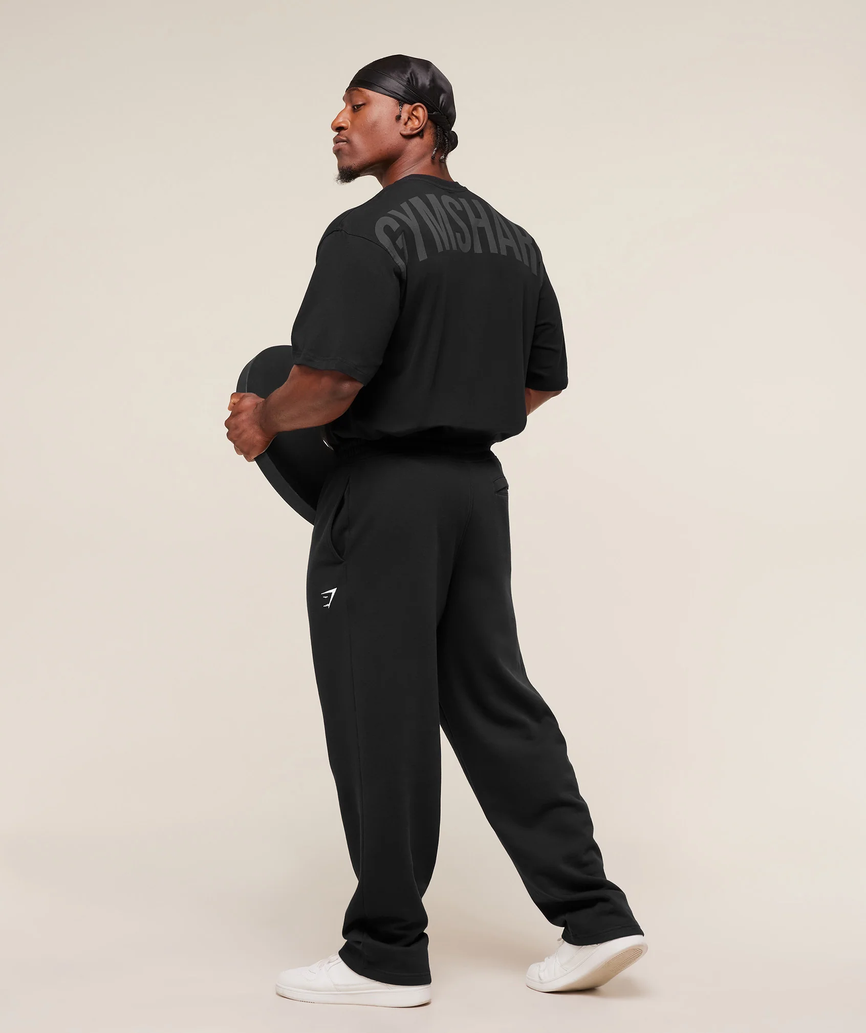 Gymshark Power T-Shirt - Black/Asphalt Grey - Image 7