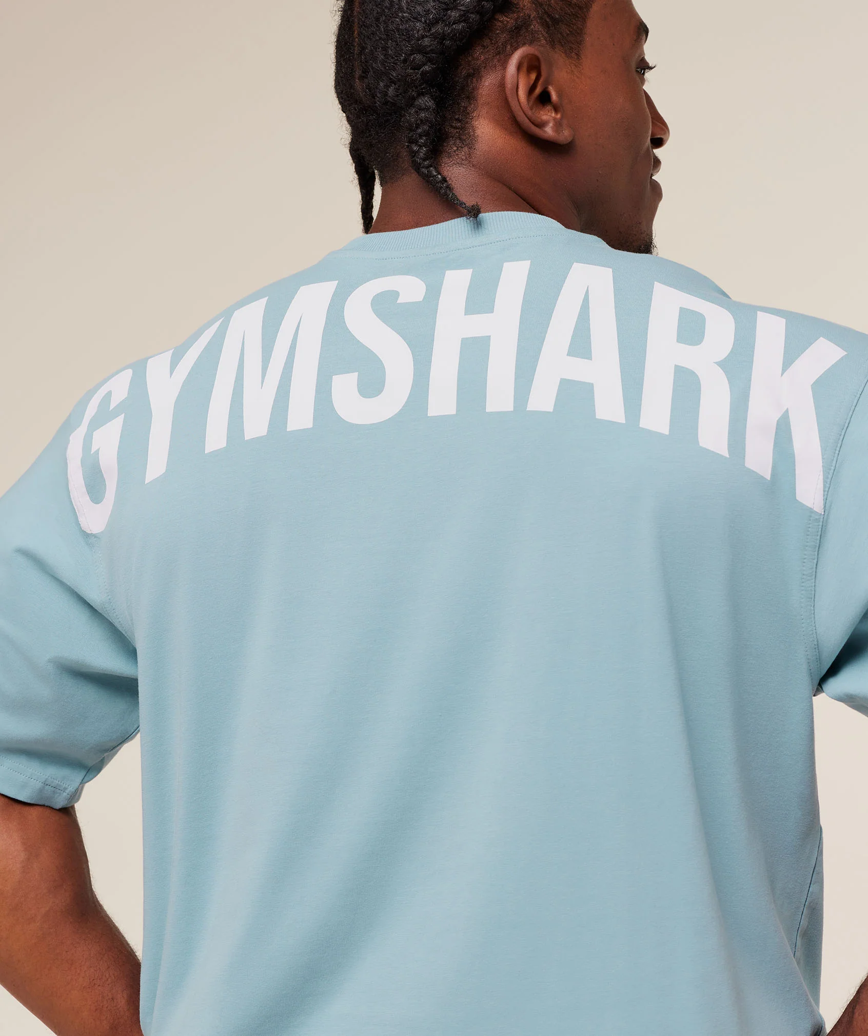 Gymshark Power T-Shirt - Bench Blue - Image 4