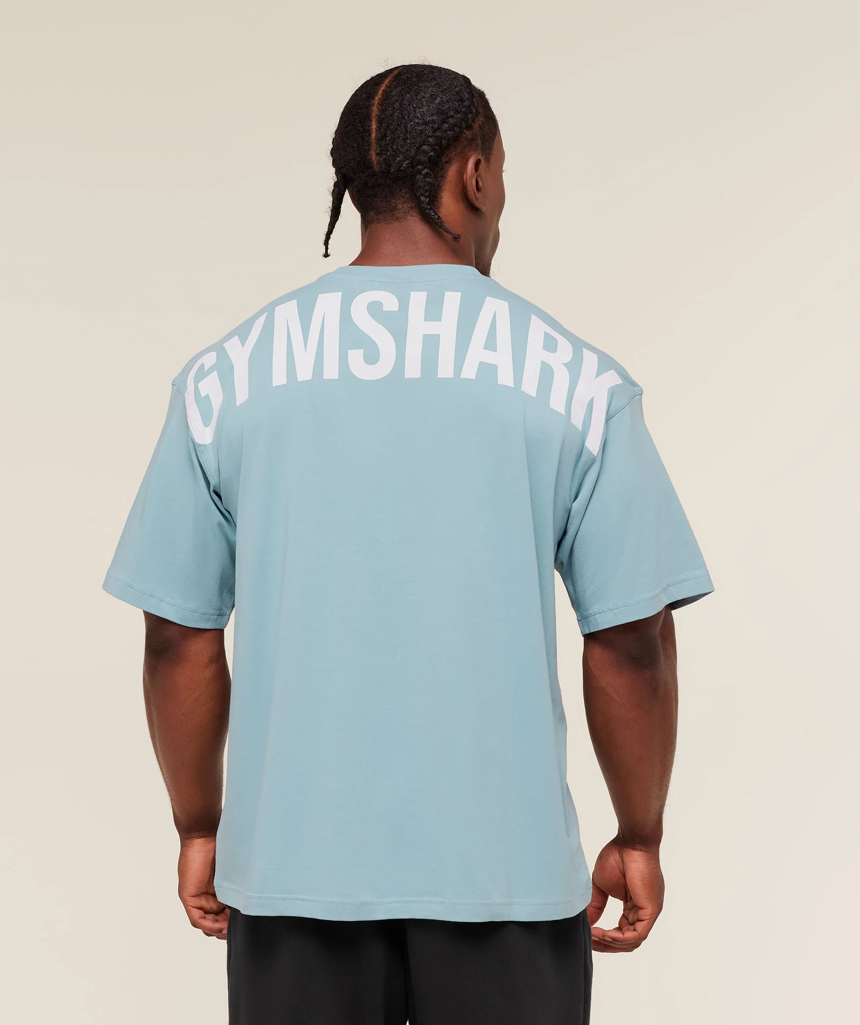 Gymshark Power T-Shirt - Bench Blue - Image 6