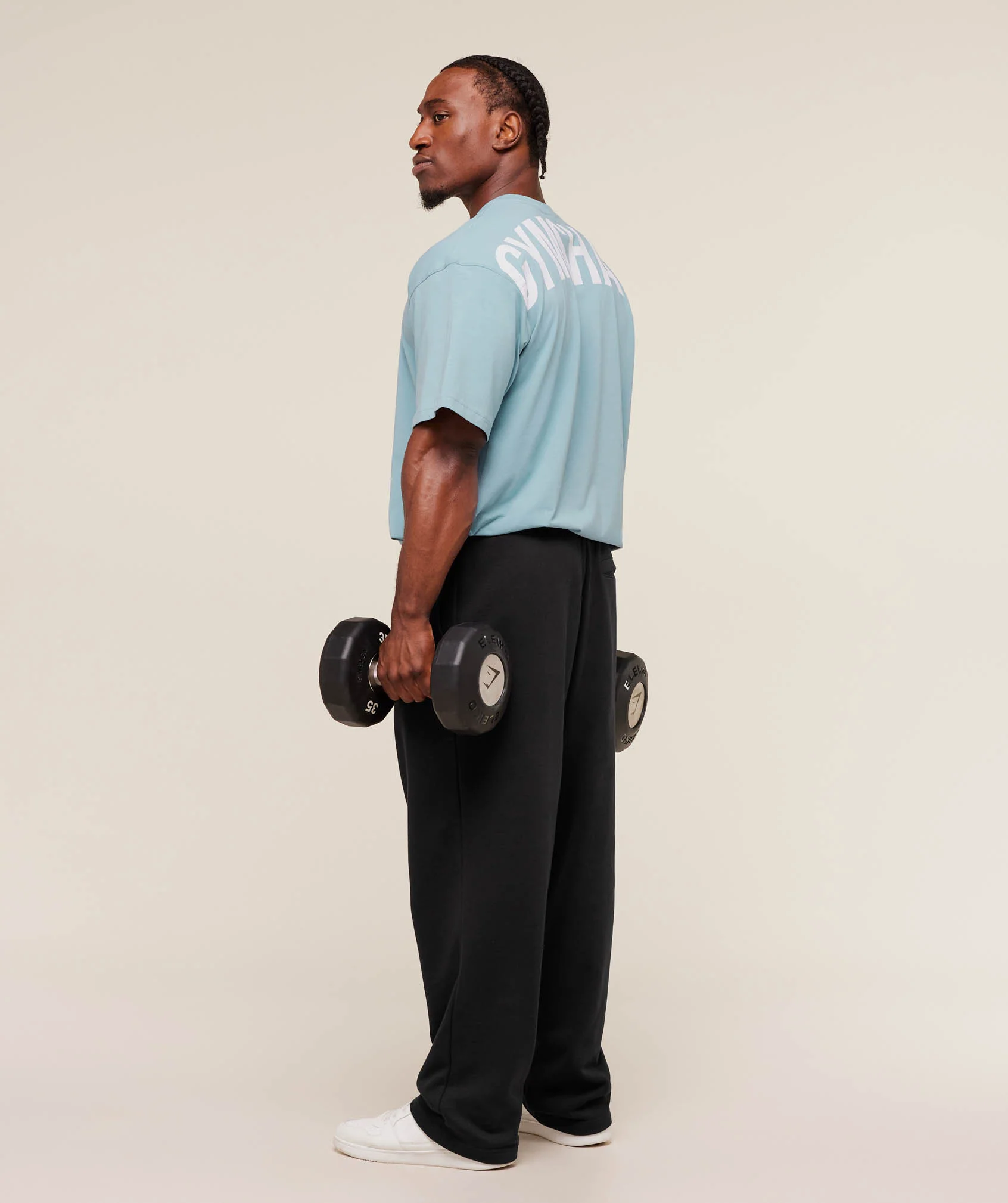 Gymshark Power T-Shirt - Bench Blue - Image 7