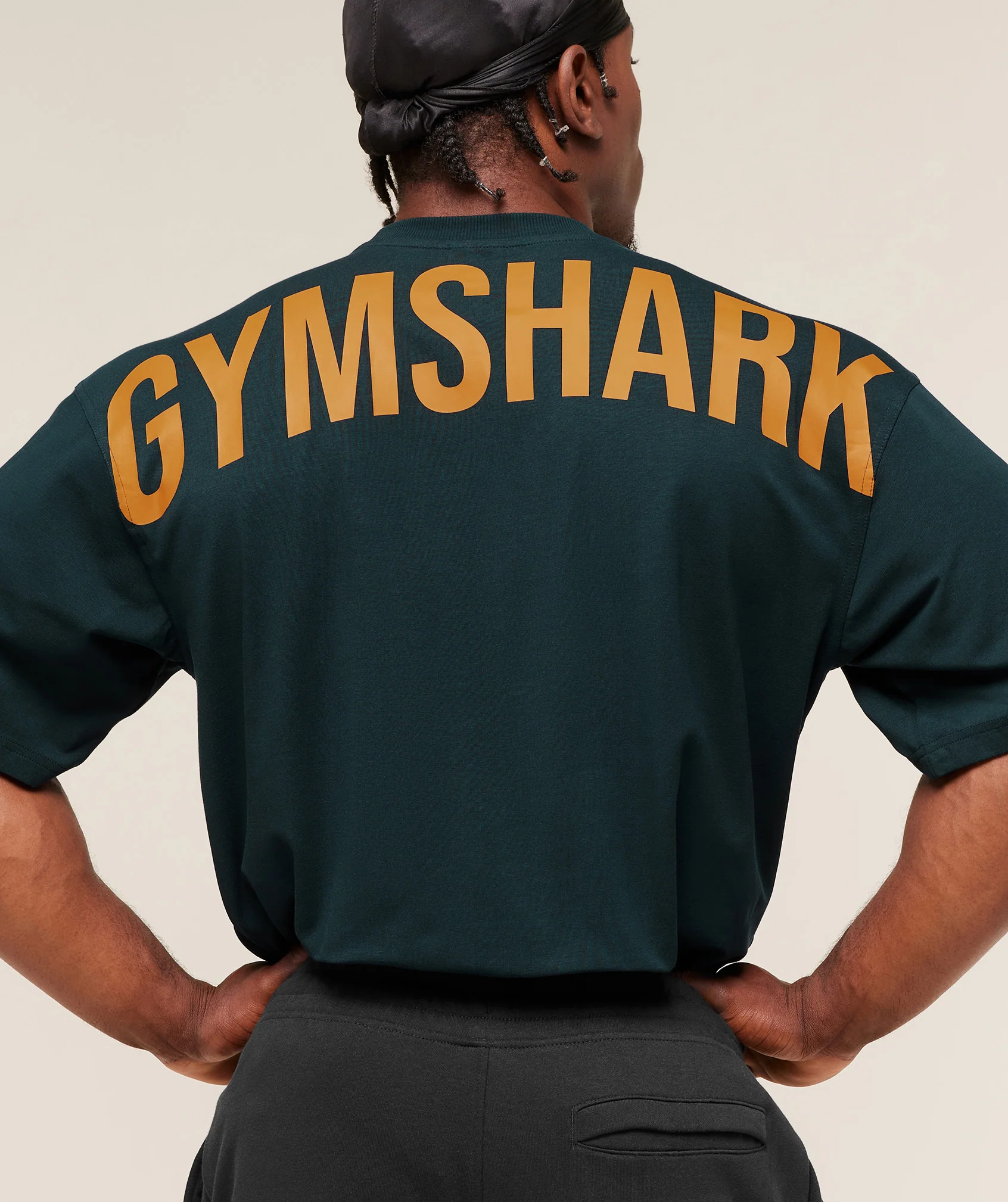 Gymshark Power T-Shirt - Deep Petrol Blue - Image 6