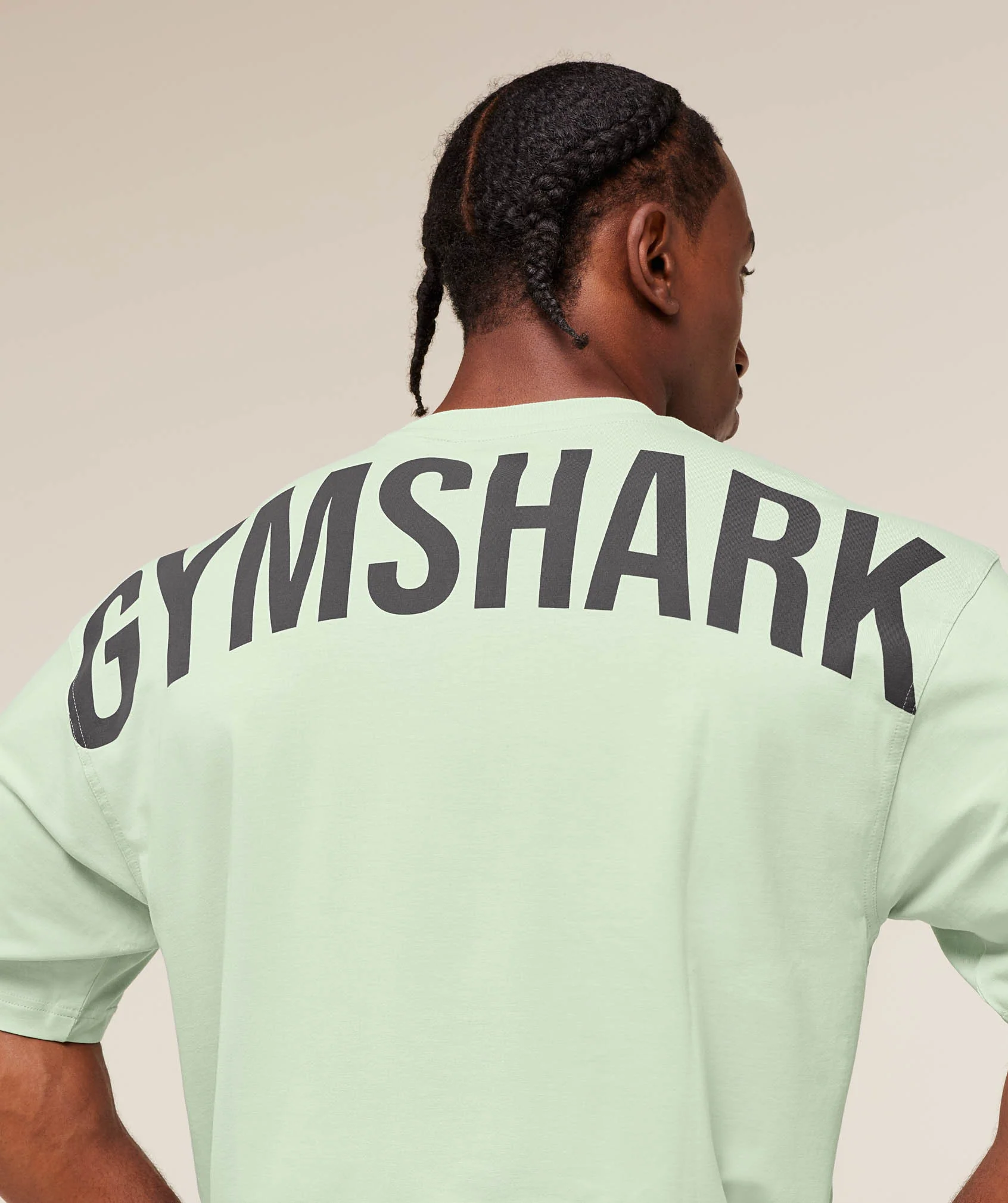 Gymshark Power T-Shirt - Clay Green - Image 4
