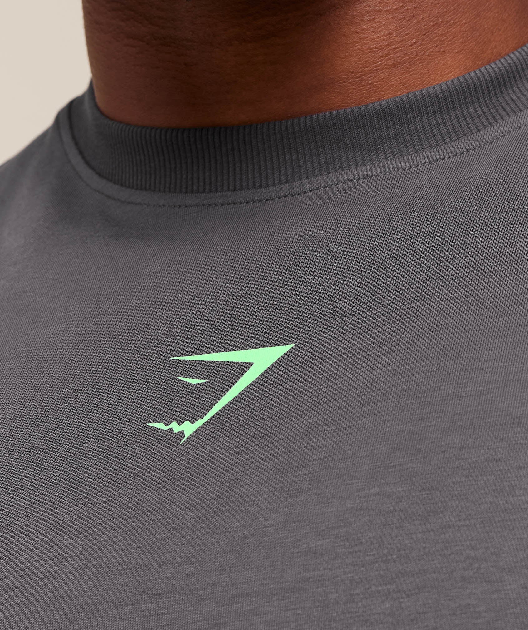 Gymshark Power T-Shirt - Grey - Image 7