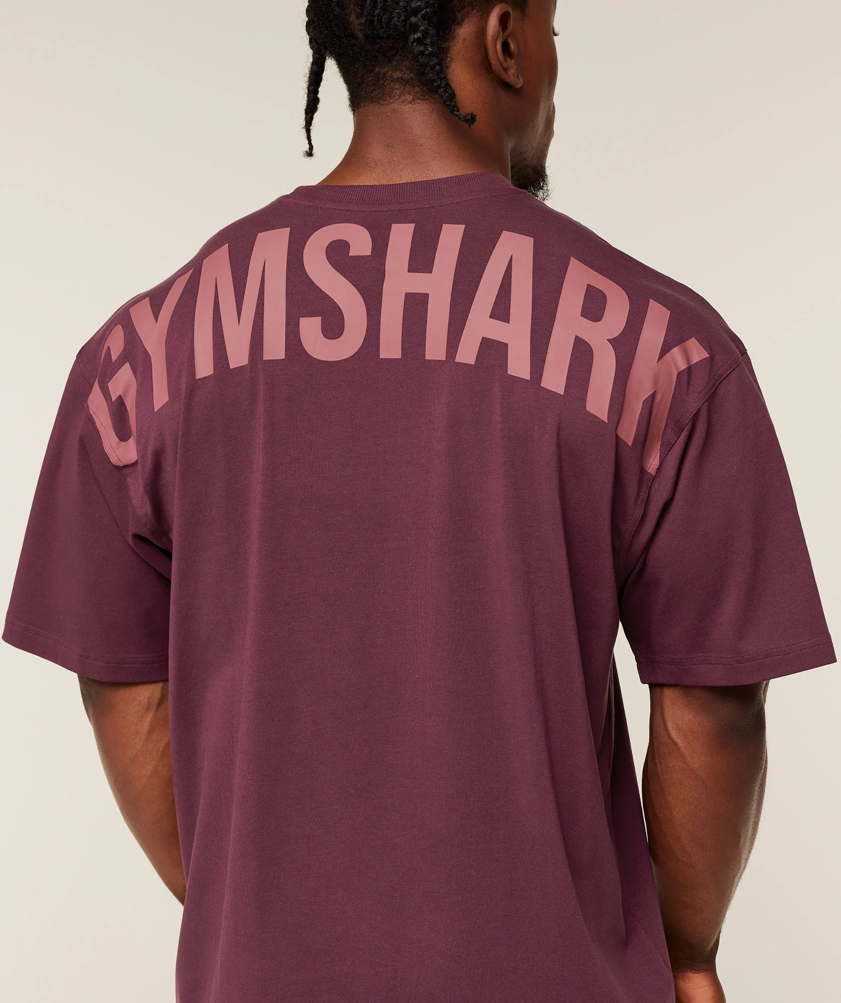 Gymshark Power T-Shirt - GS Impact Burgundy - Image 5