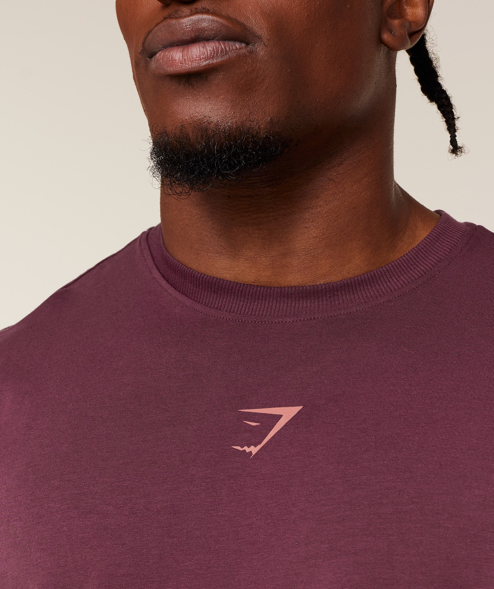 Gymshark Power T-Shirt - GS Impact Burgundy - Image 6