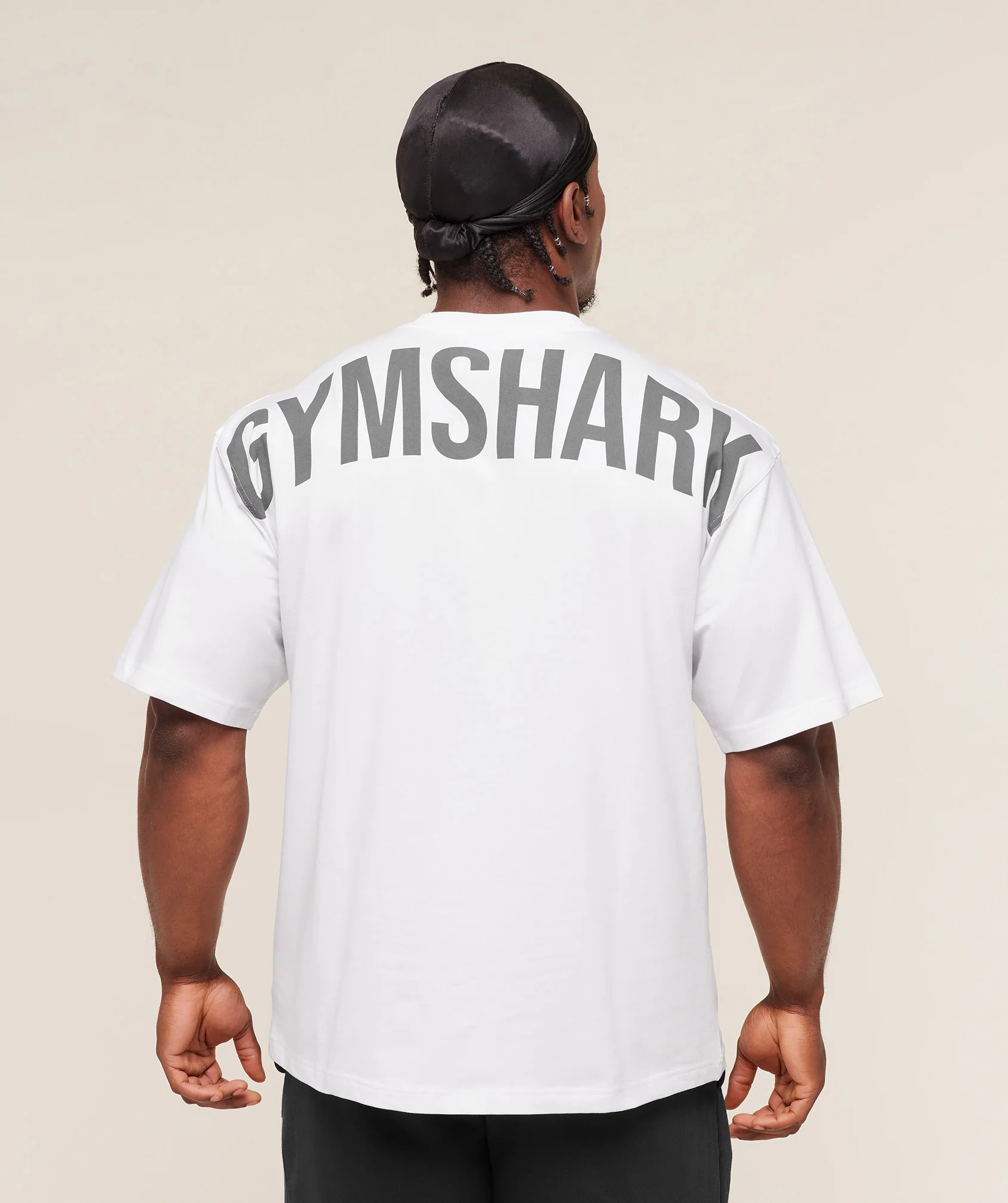 Gymshark Power T-Shirt - White - Image 3