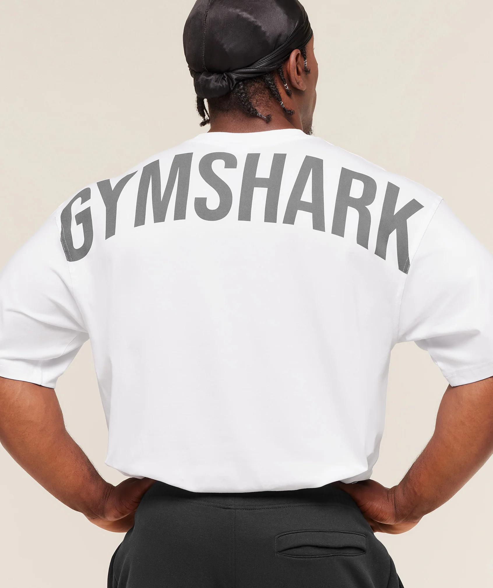 Gymshark Power T-Shirt - White - Image 6