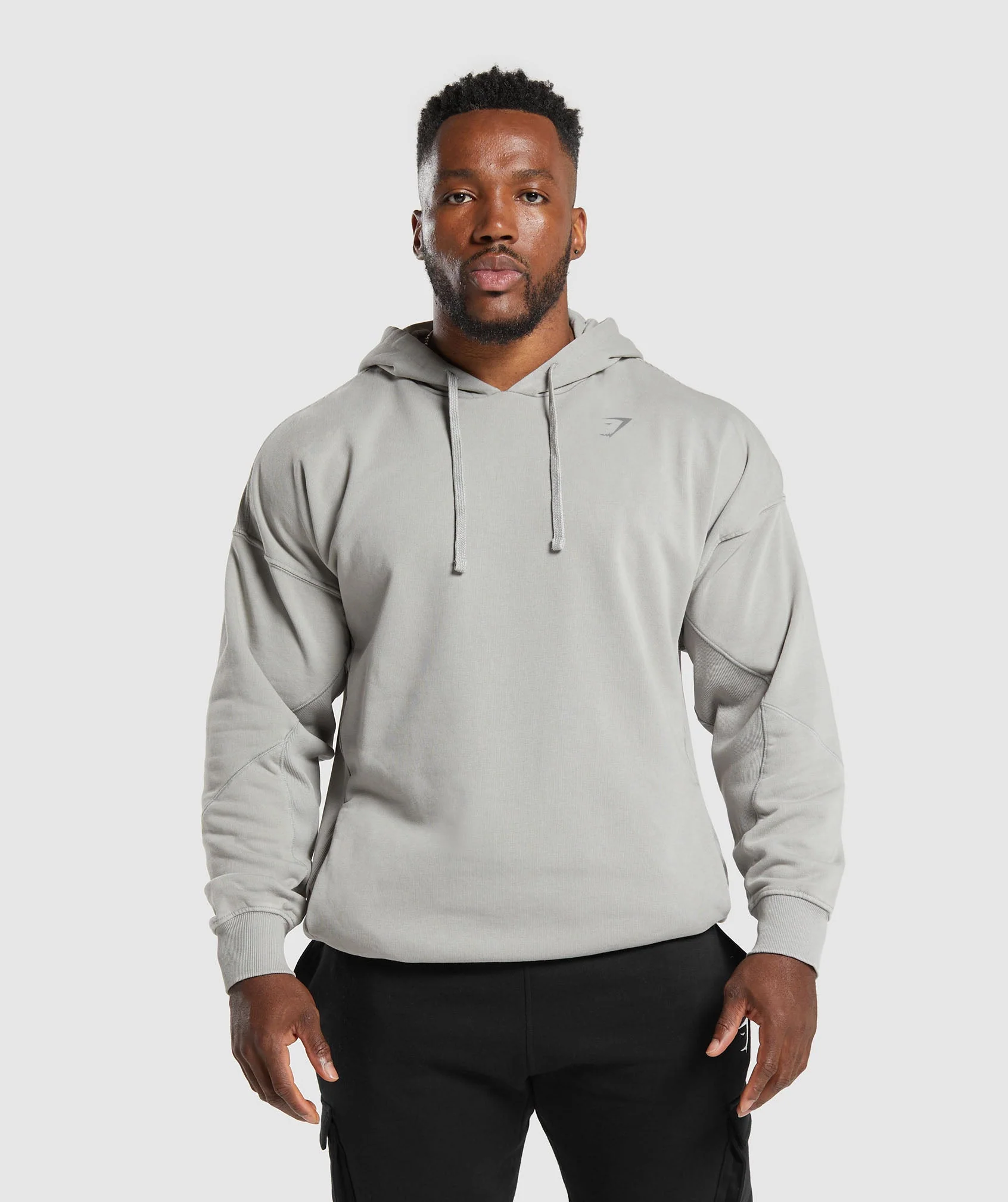 Gymshark Power Washed Hoodie - Smokey Grey - Image 2