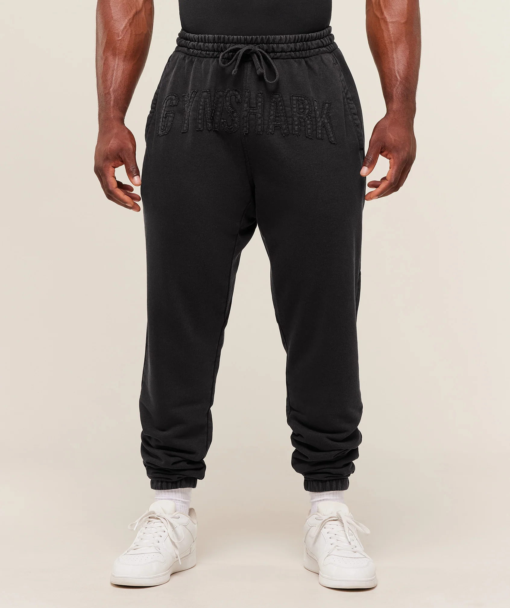 Gymshark Power Washed Joggers - GS Black