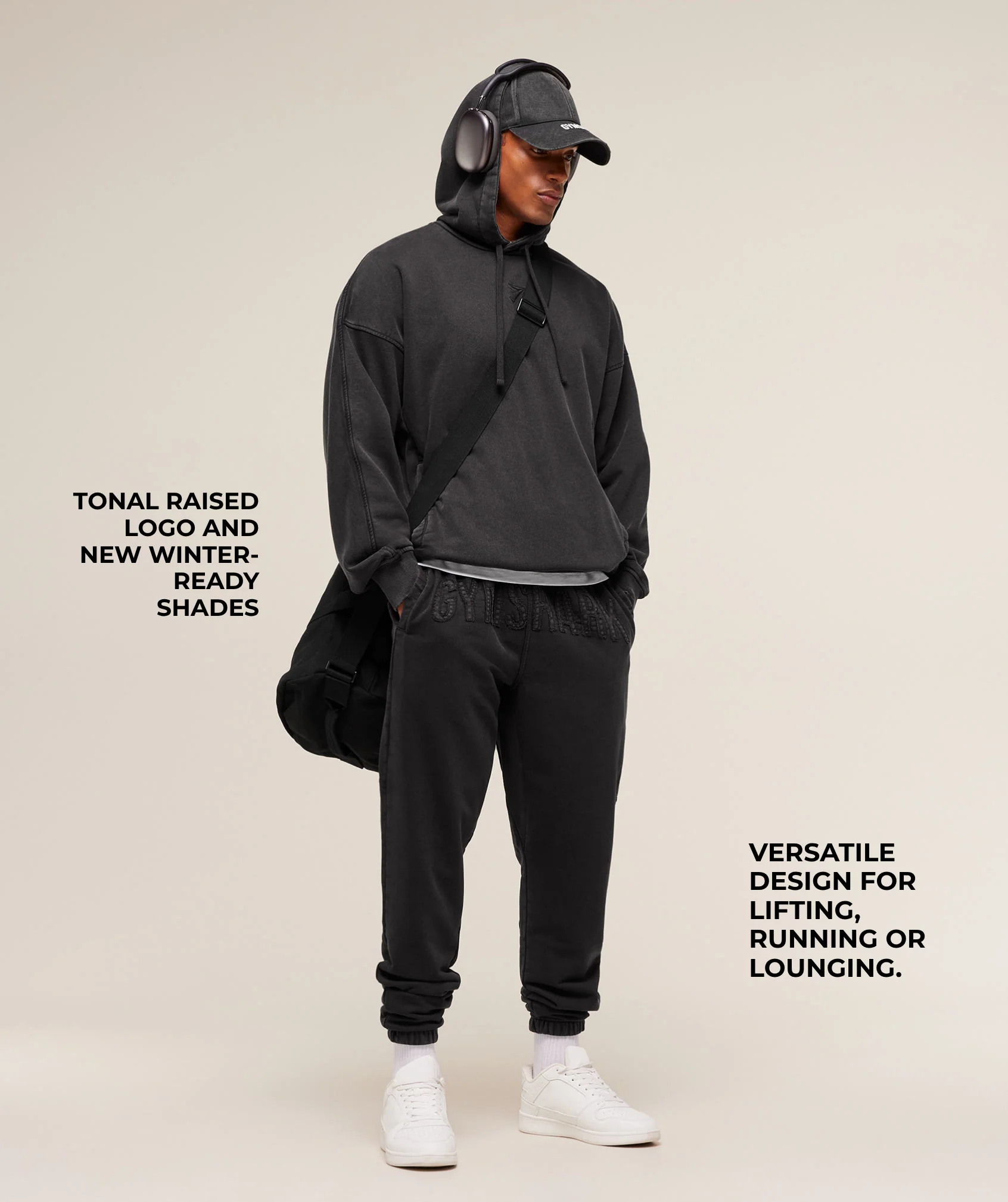 Gymshark Power Washed Joggers - GS Black - Image 2