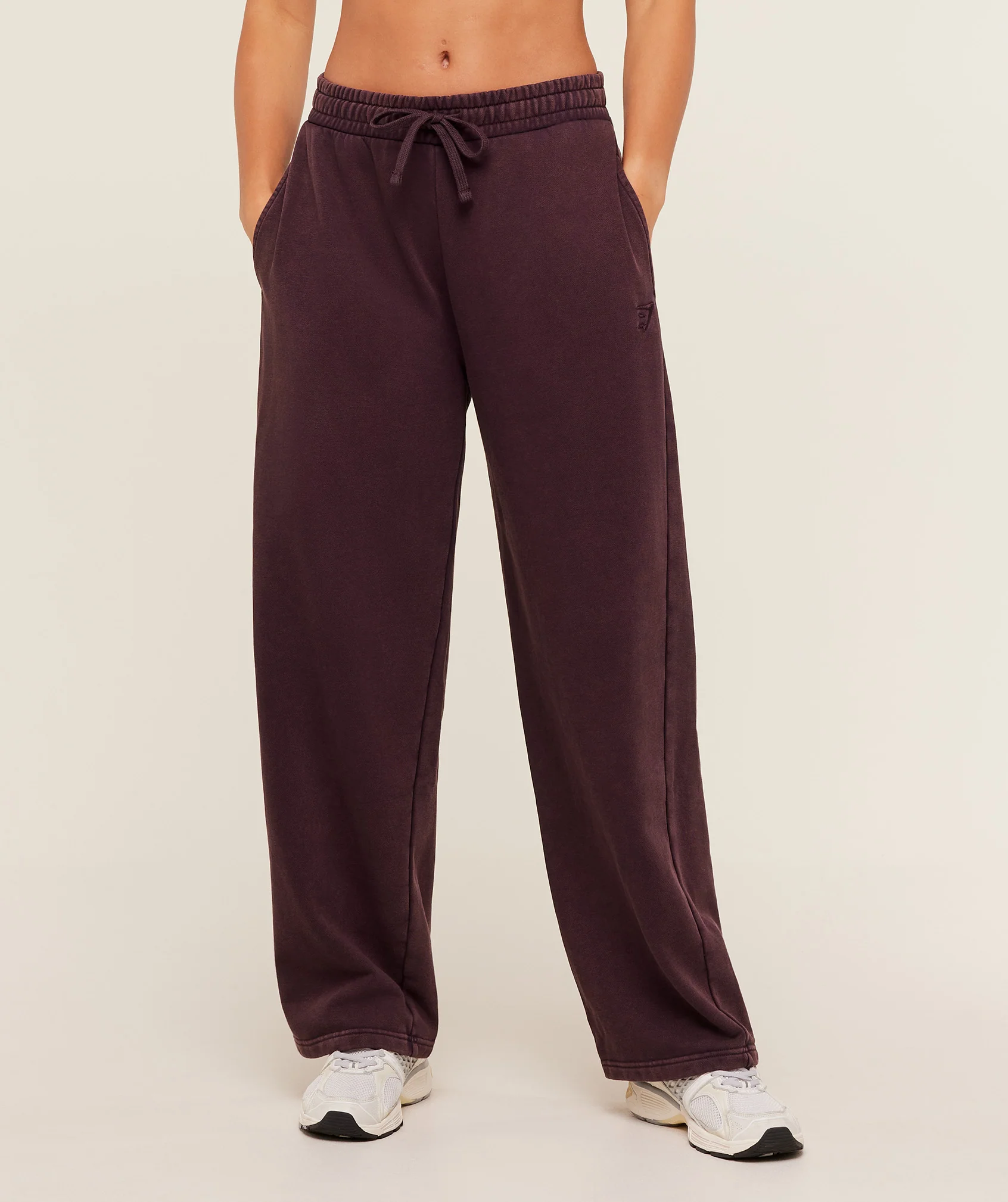 Gymshark Power Washed Joggers - Cherry Purple/Acid Wash - Image 2