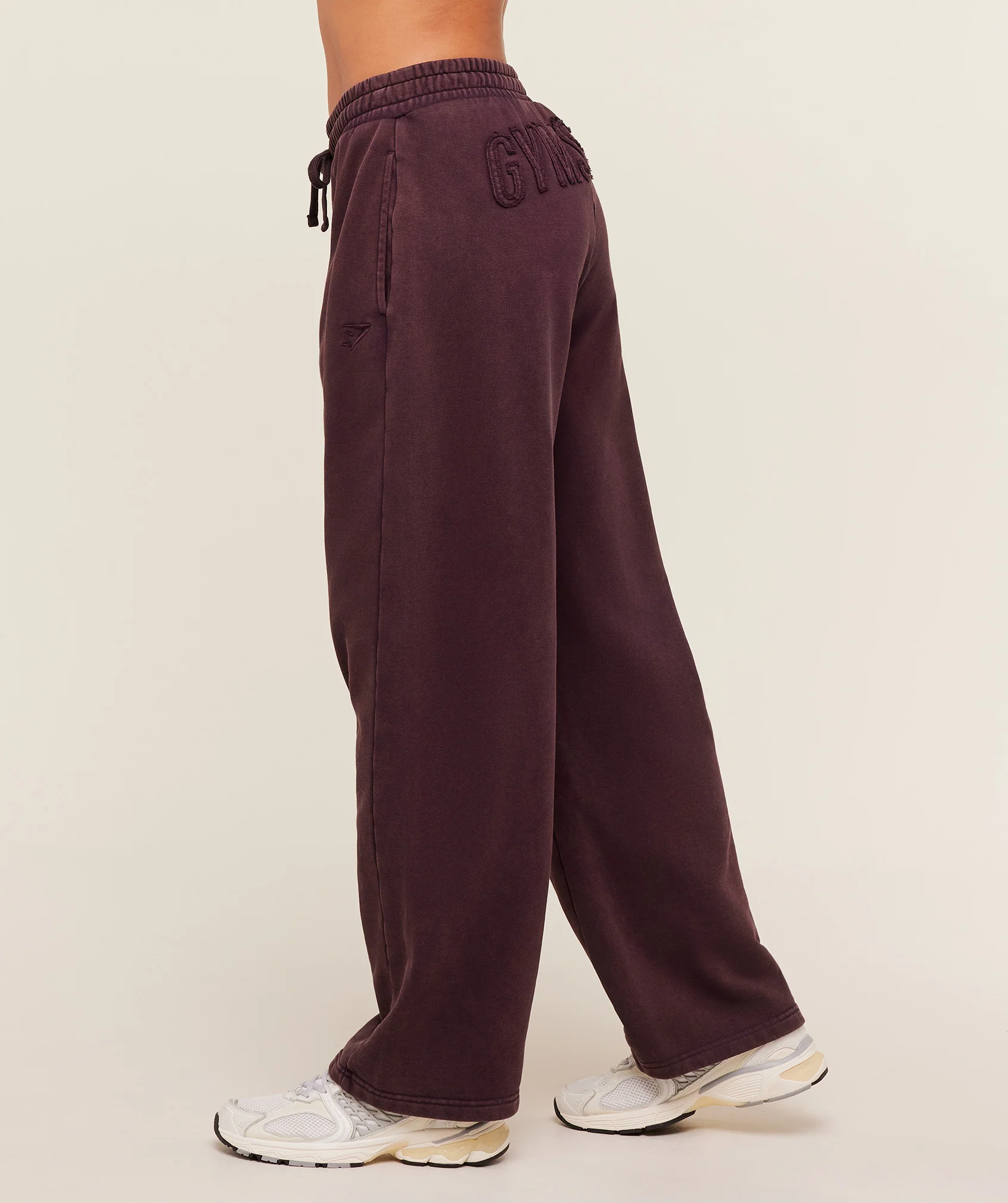 Gymshark Power Washed Joggers - Cherry Purple/Acid Wash - Image 3