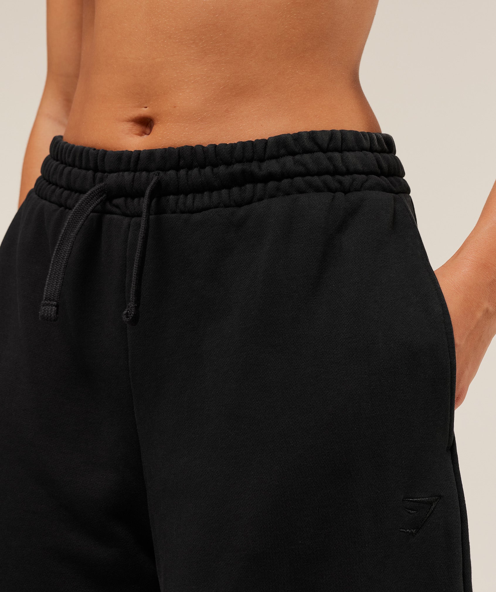 Gymshark Power Washed Joggers - Black/Acid Wash - Image 6