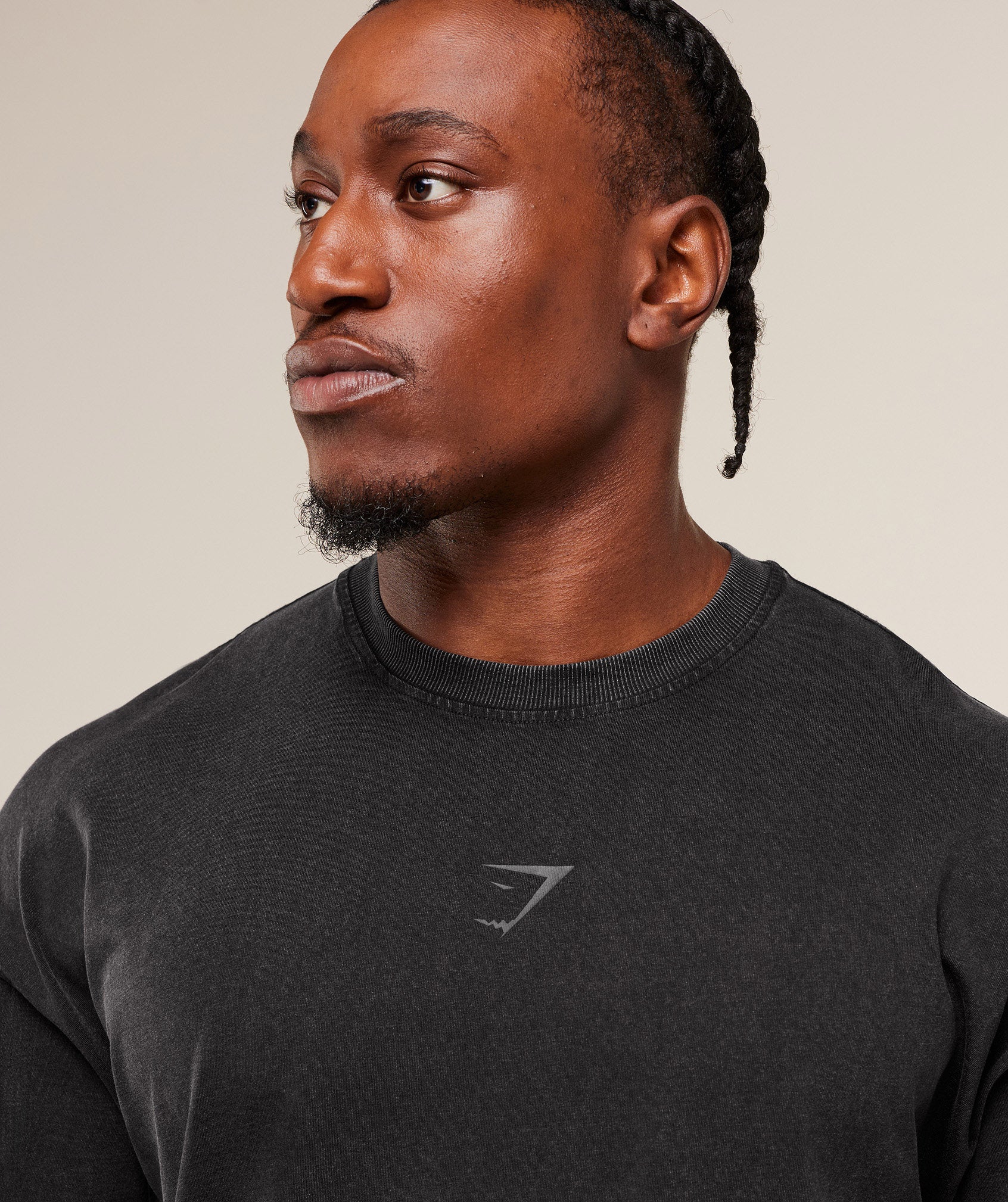 Gymshark Power Washed T-Shirt - GS Black - Image 7