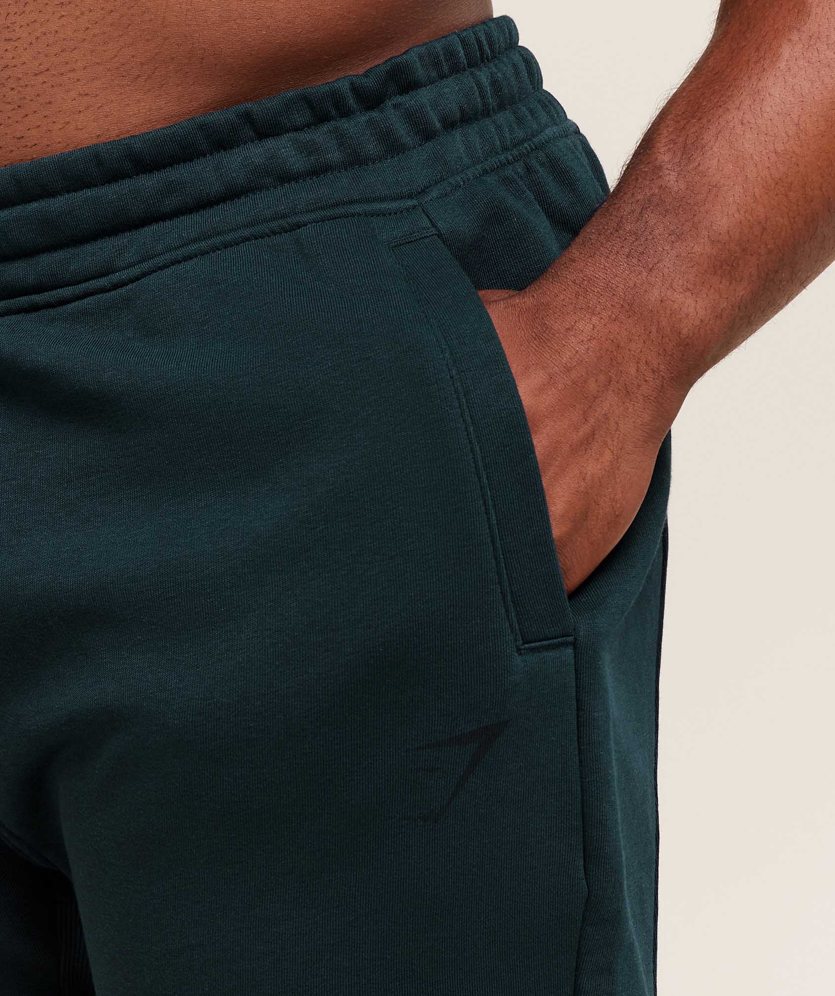 Gymshark Power Wordmark Joggers - Deep Petrol Blue - Image 4