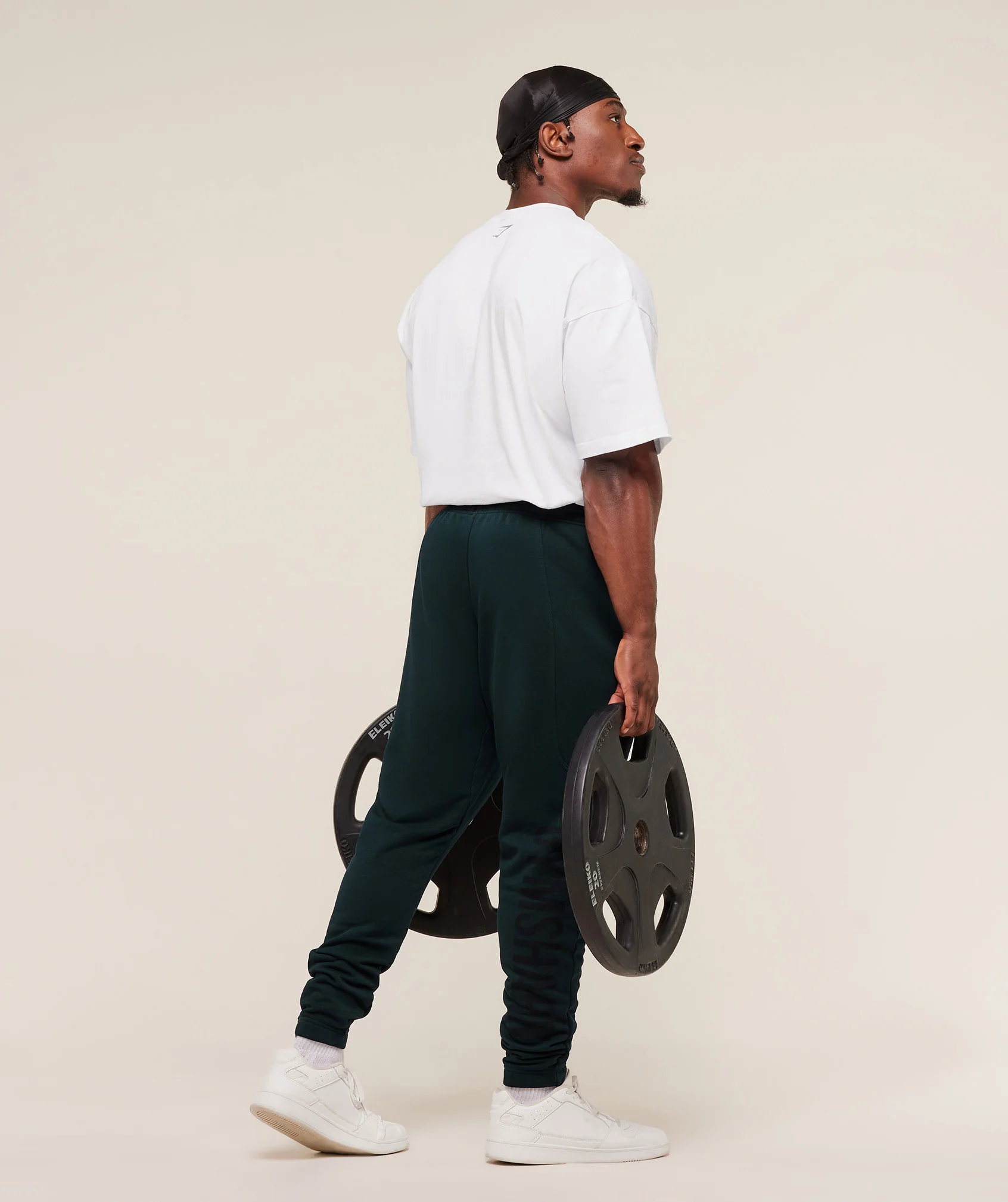 Gymshark Power Wordmark Joggers - Deep Petrol Blue - Image 7