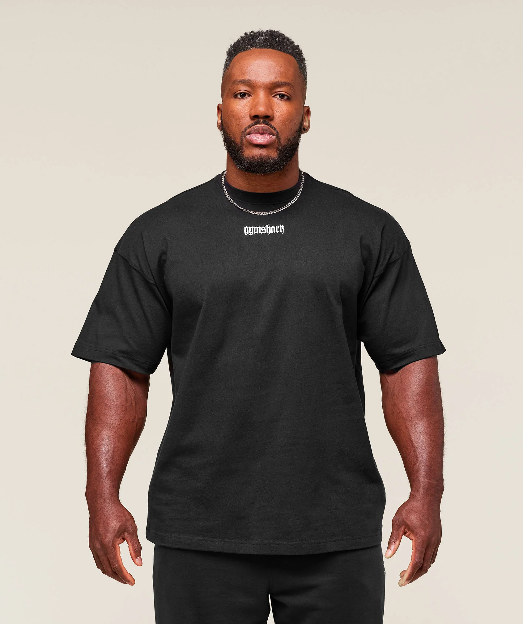 Gymshark Prayer Hands T-Shirt - Black - Image 2