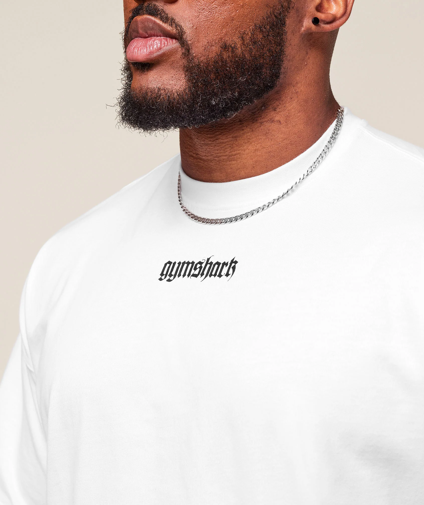 Gymshark Prayer Hands T-Shirt - White - Image 6