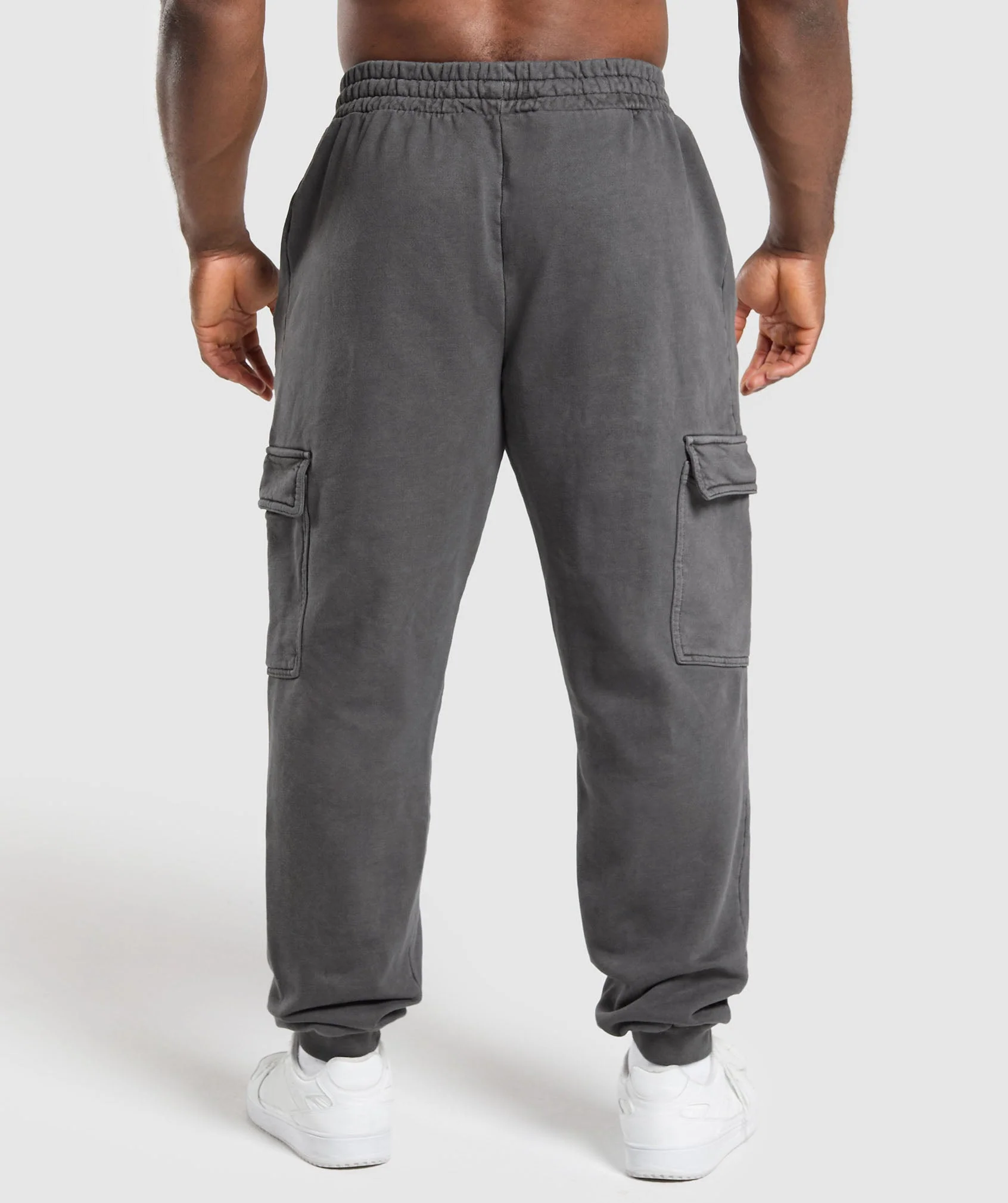 Gymshark Premium Legacy Cargo Pants - Black - Image 2