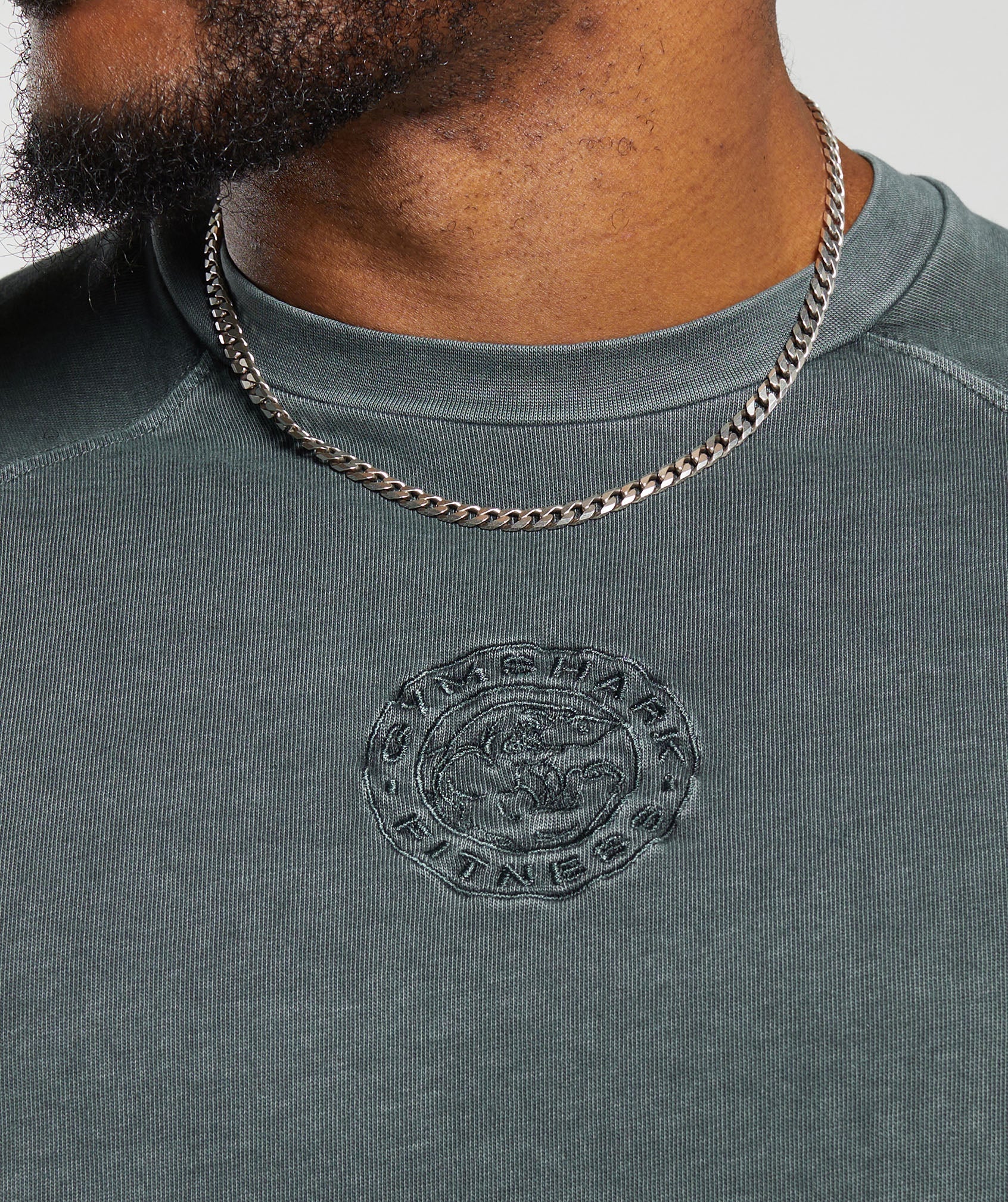 Gymshark Premium Legacy T-Shirt - Cargo Teal - Image 5
