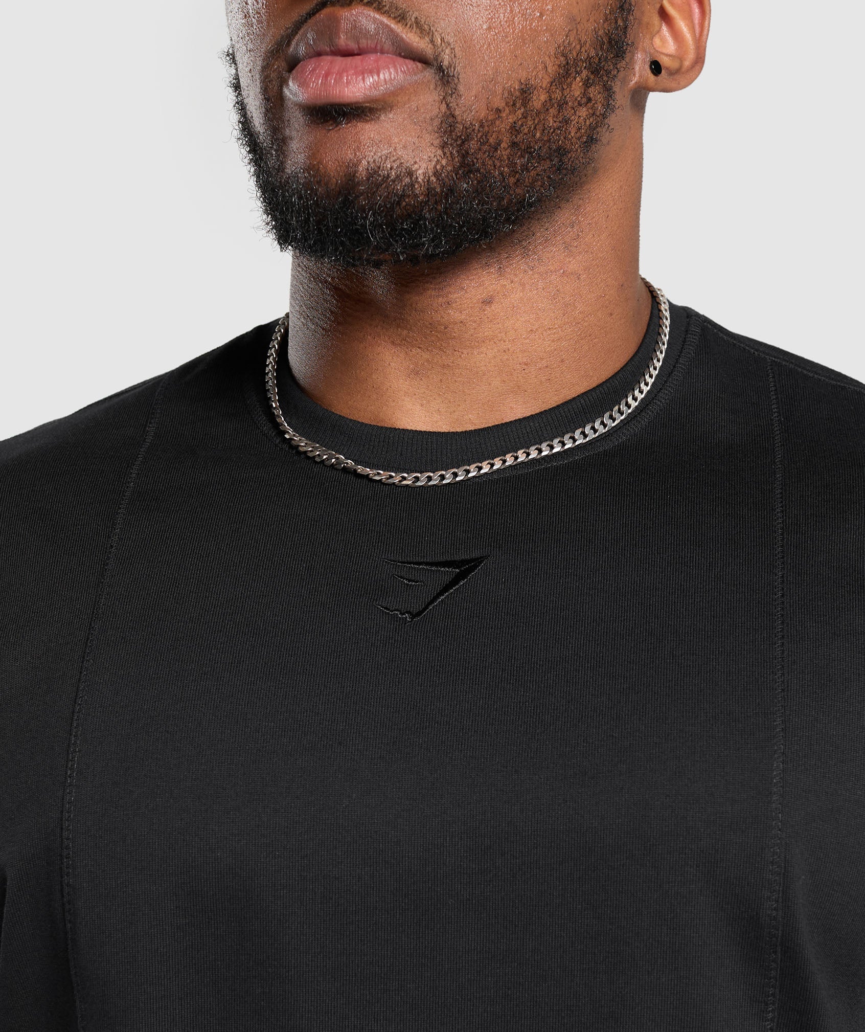 Gymshark Premium Lifting T-Shirt - Black - Image 6