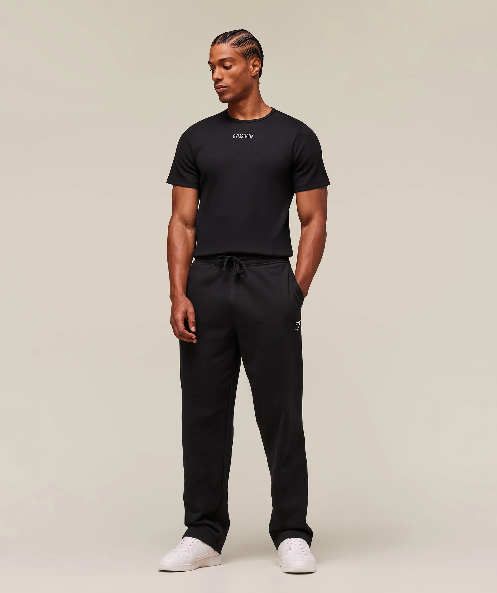 Gymshark Premium Ribbed T-Shirt - Black - Image 4