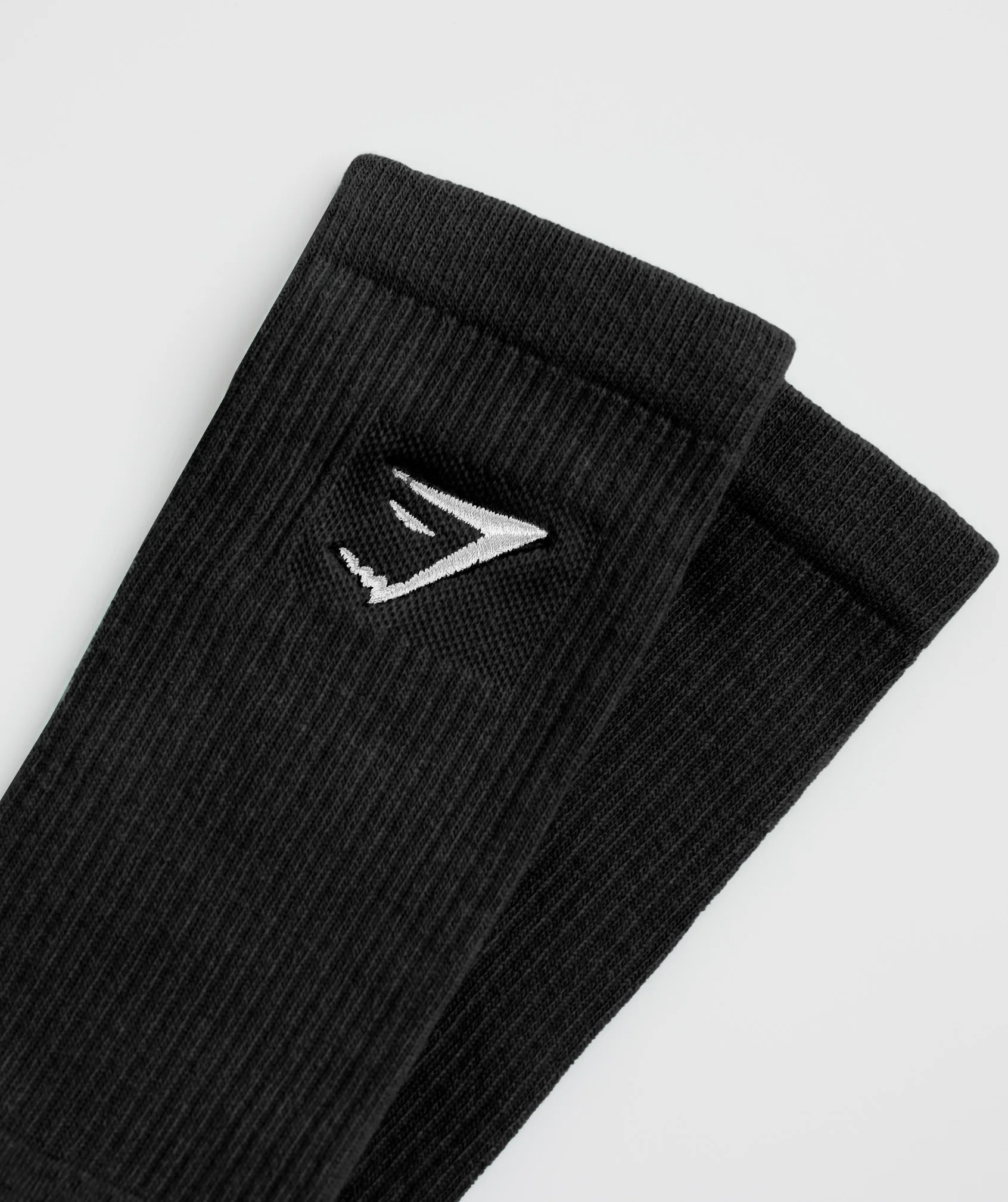 Gymshark Premium Sharkhead Crew Single - Black - Image 2
