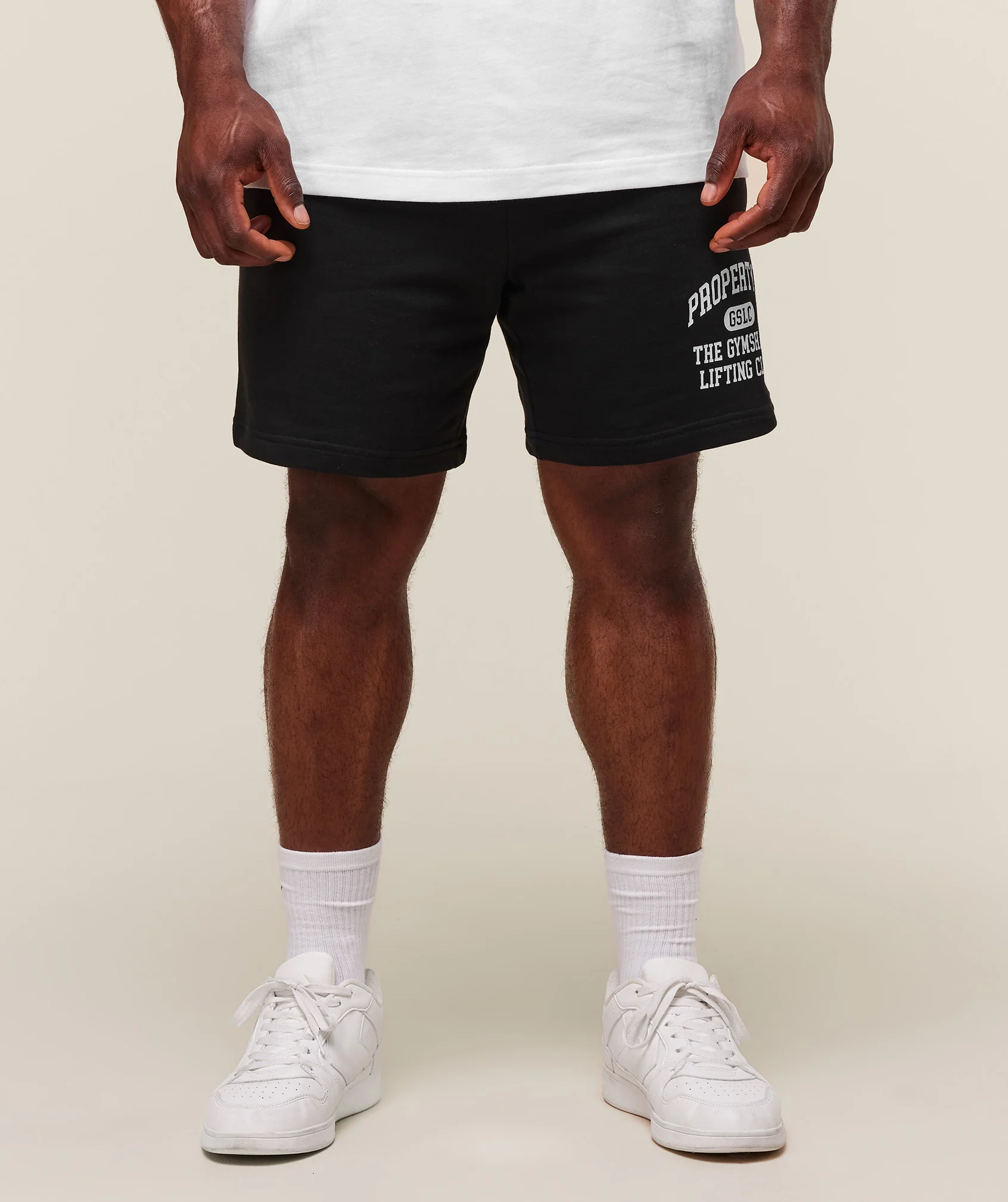 Gymshark Property Of 7" Shorts - Black