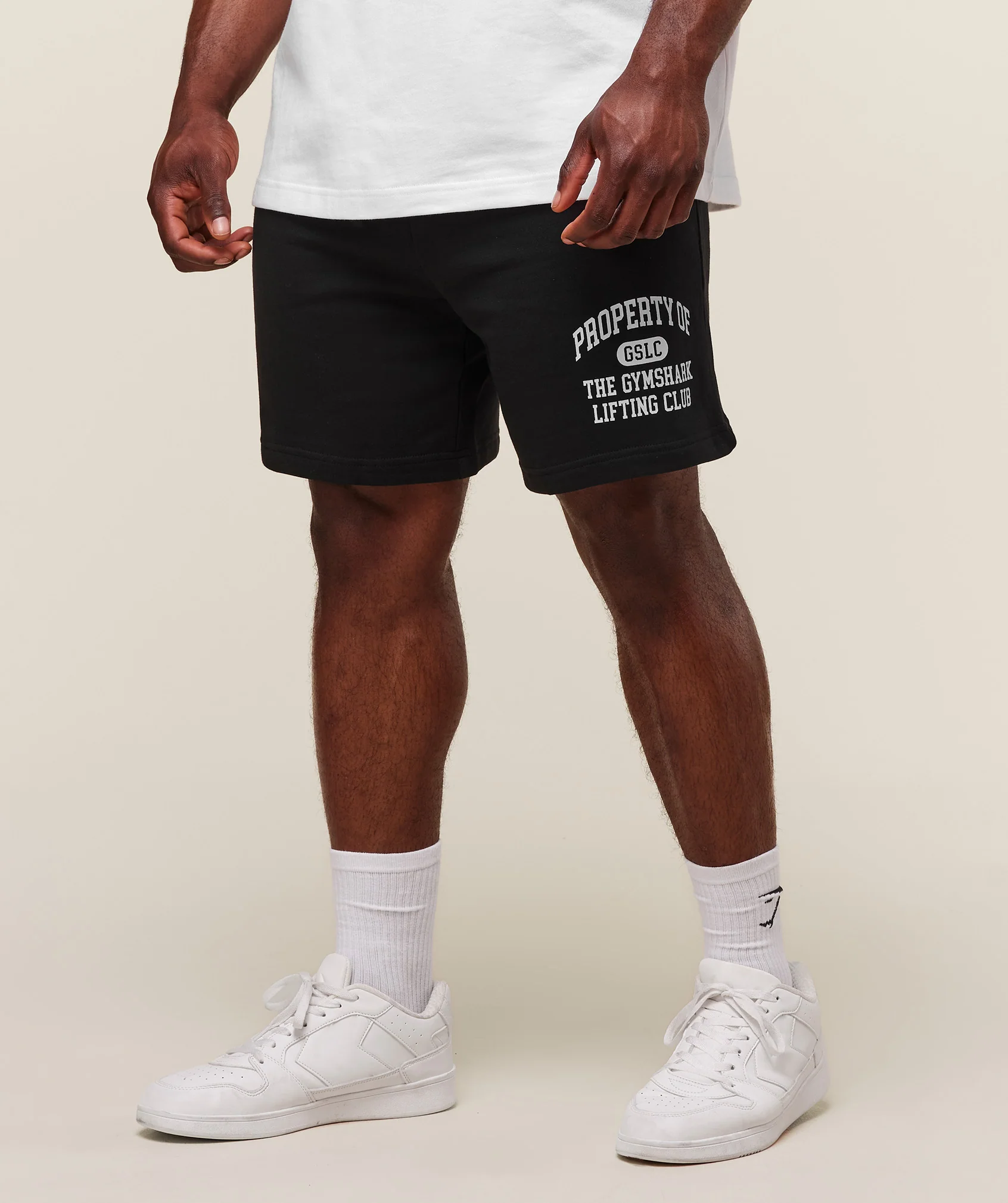 Gymshark Property Of 7" Shorts - Black - Image 3
