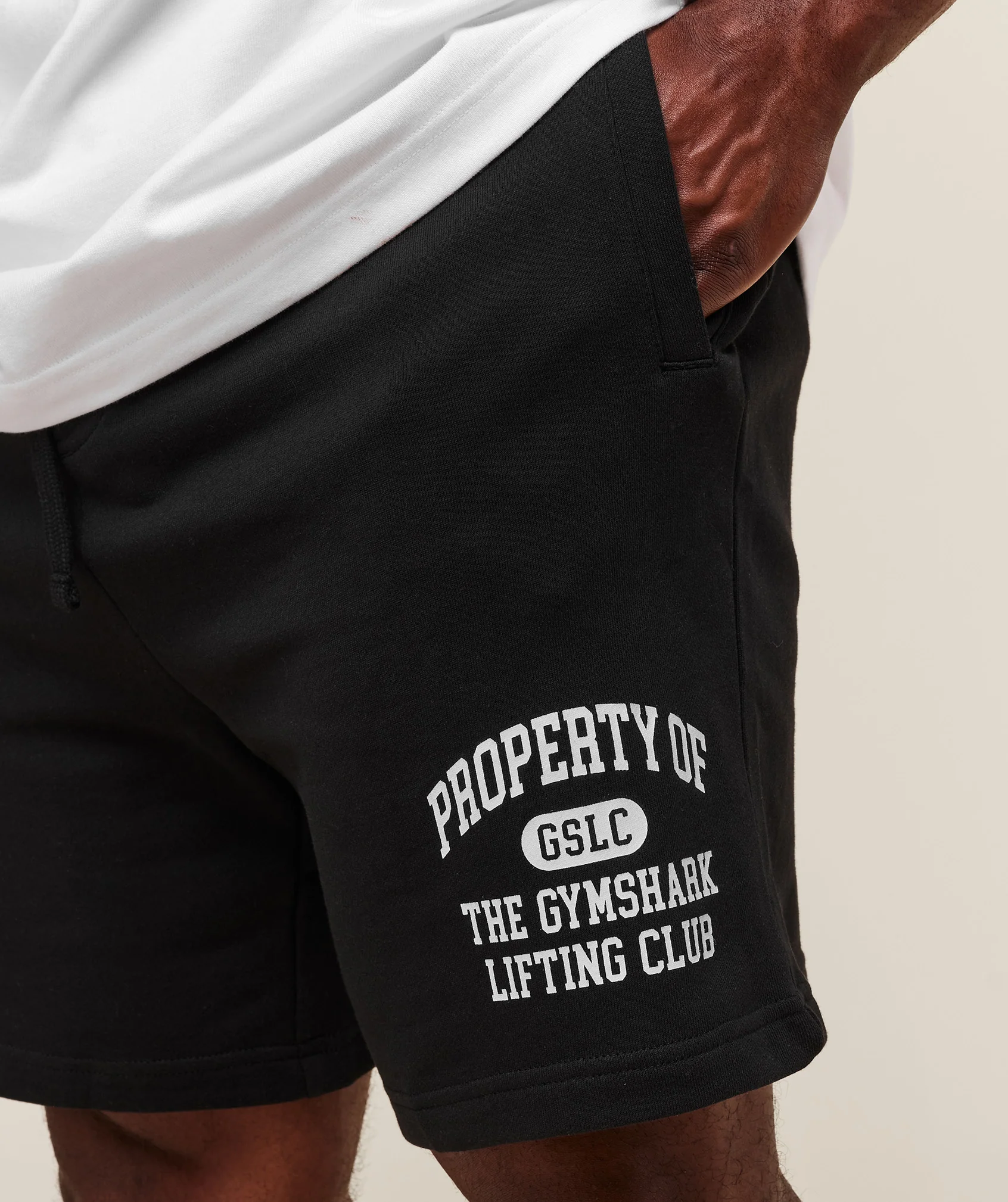 Gymshark Property Of 7" Shorts - Black - Image 4
