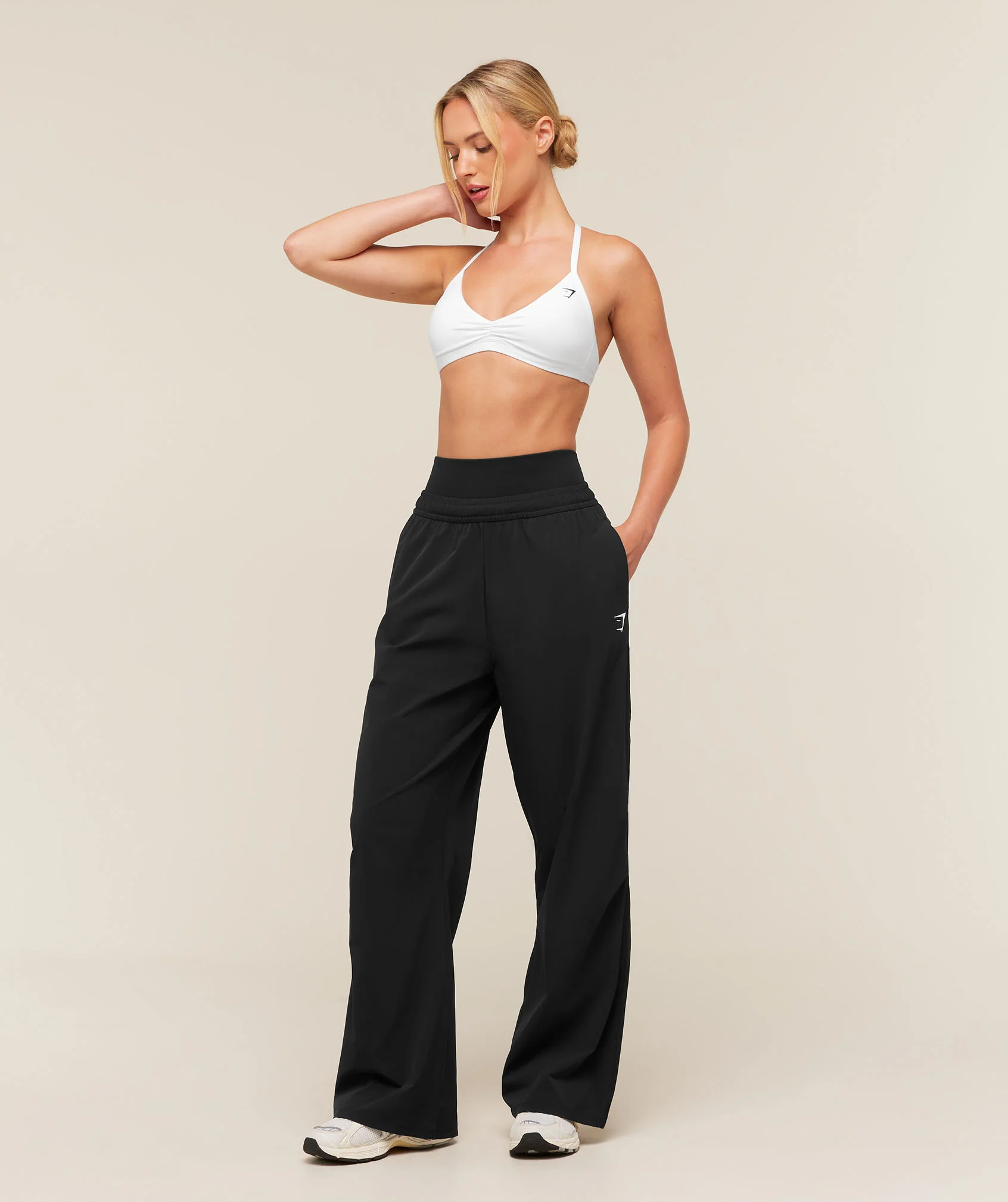 Gymshark Pump Straight Leg Pants - Black - Image 4