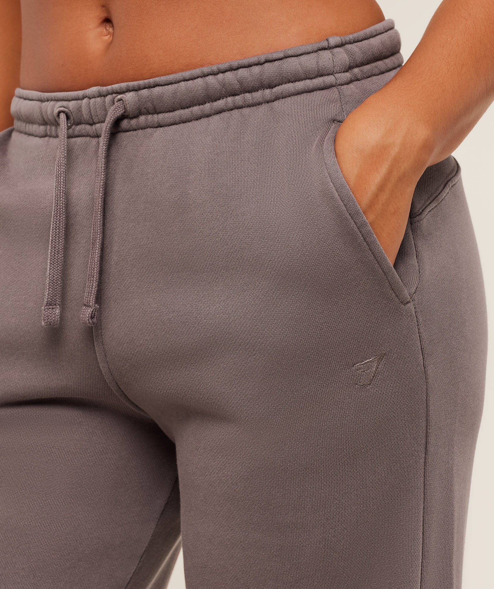 Gymshark Pump Straight Leg Pants - GS Cool Brown/WASH - Image 8