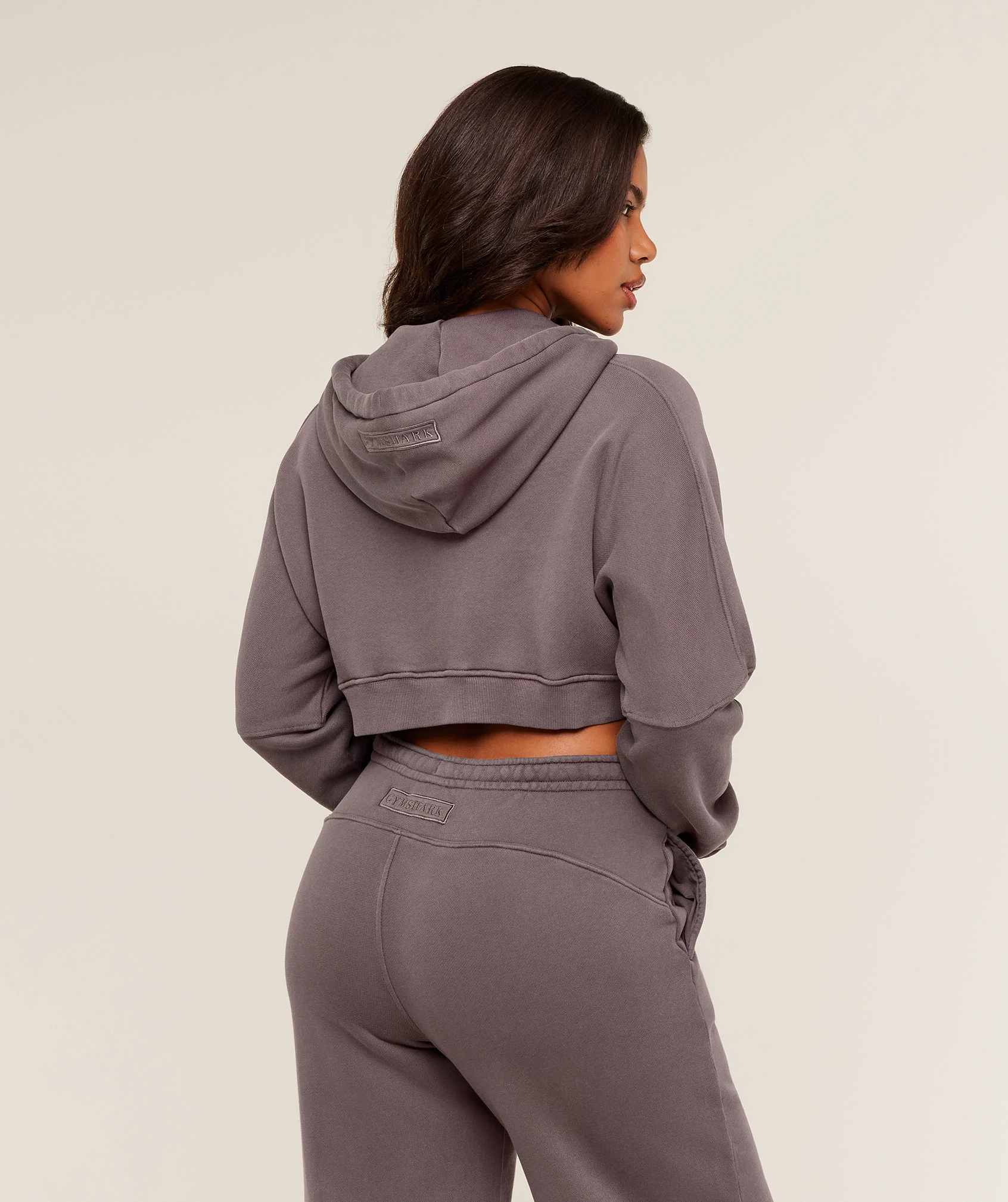 Gymshark Pump Zip Through Hoodie - GS Cool Brown/WASH - Image 3